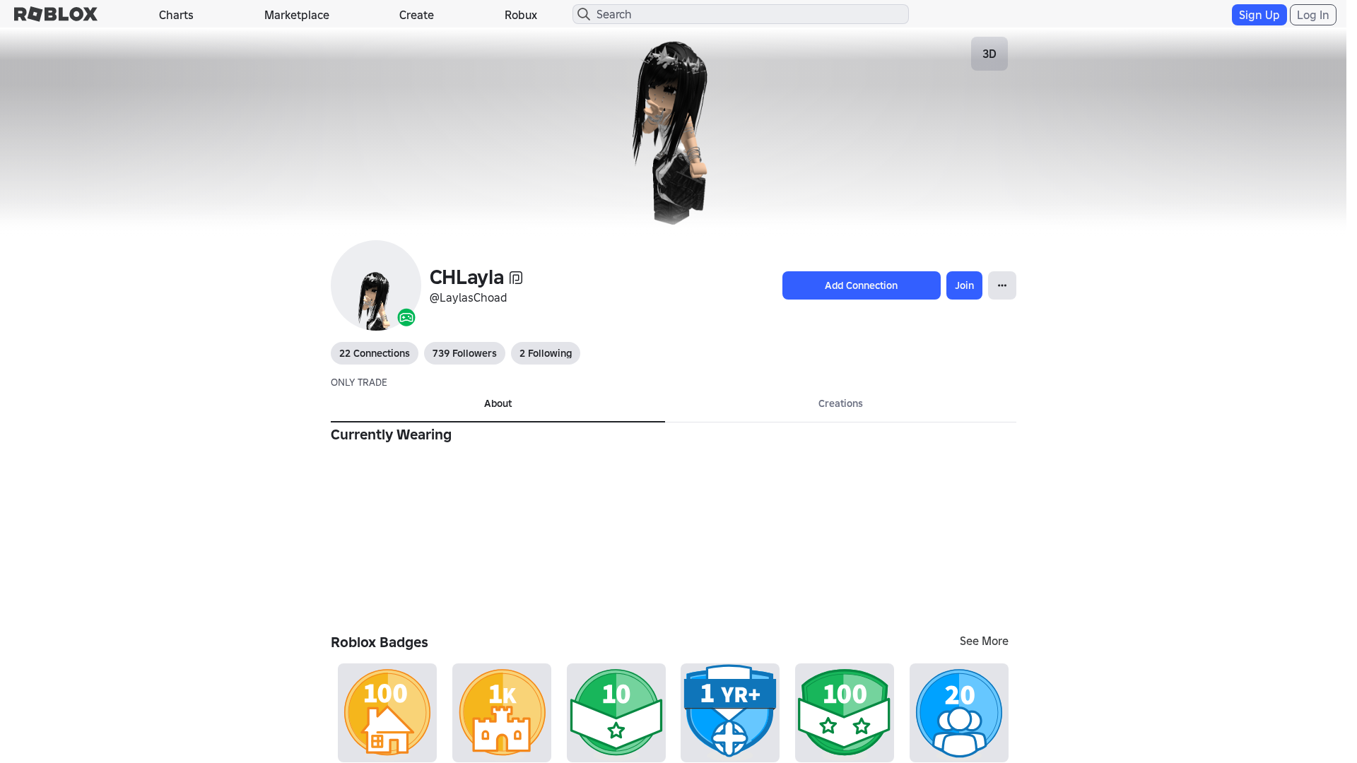 Screenshot of www.roblox.com.kz