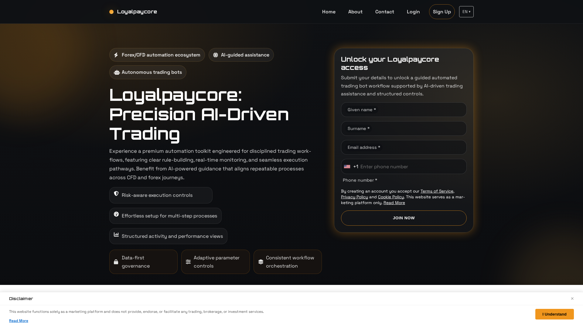 Screenshot of loyalpaycore.club