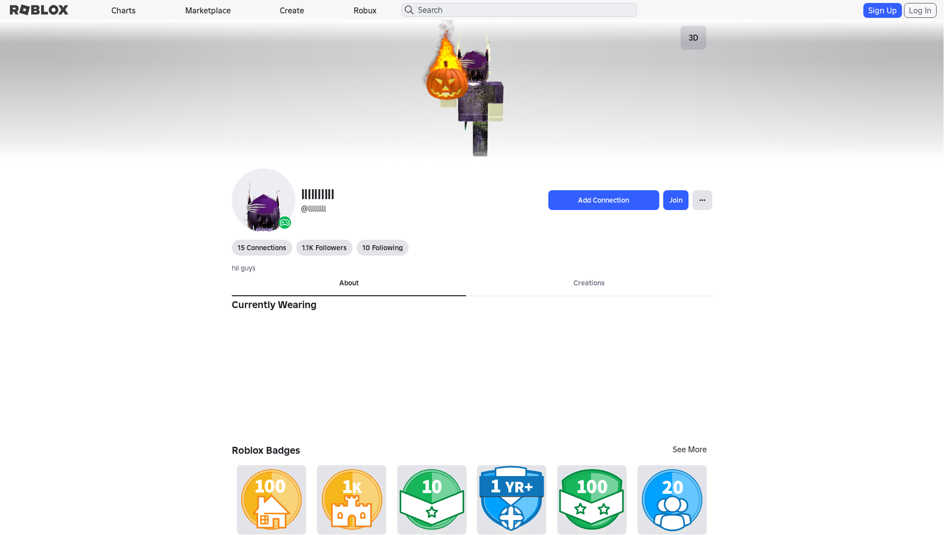 Screenshot of www.roblox.com.kz