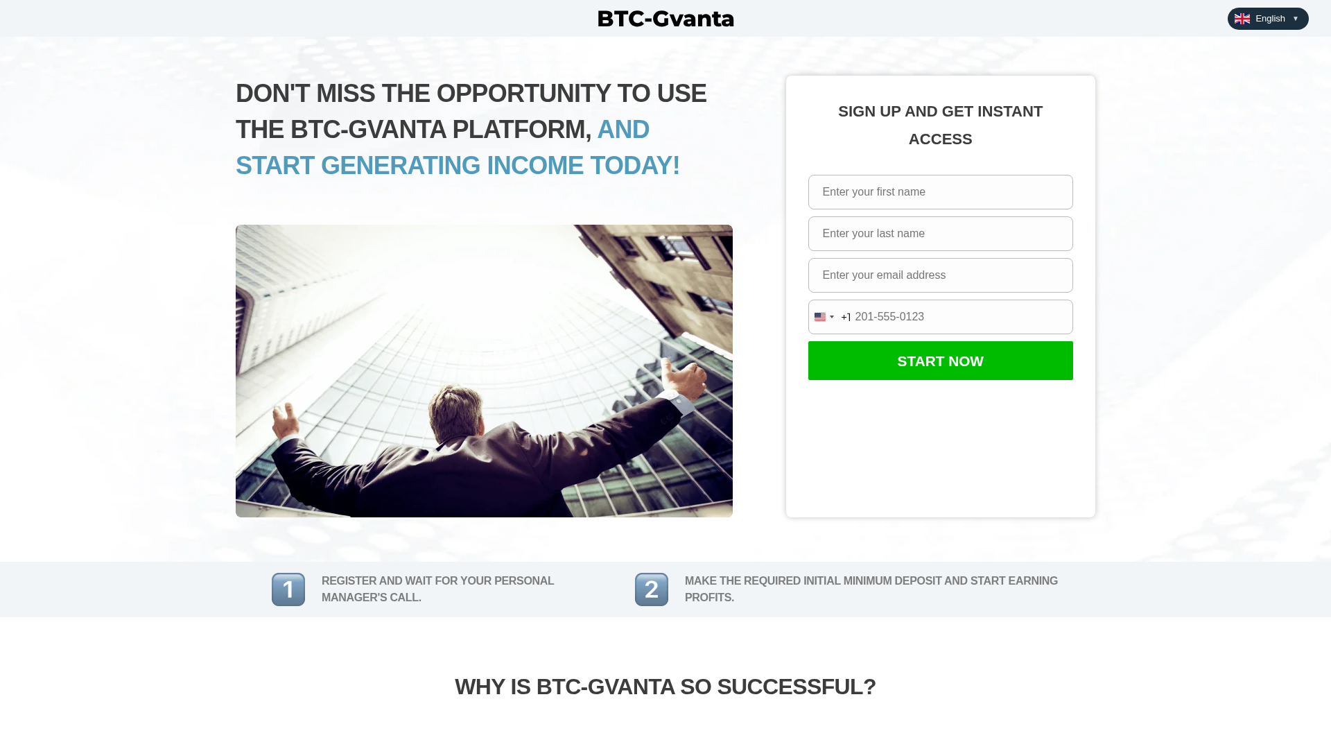Screenshot of btc-gvanta.live