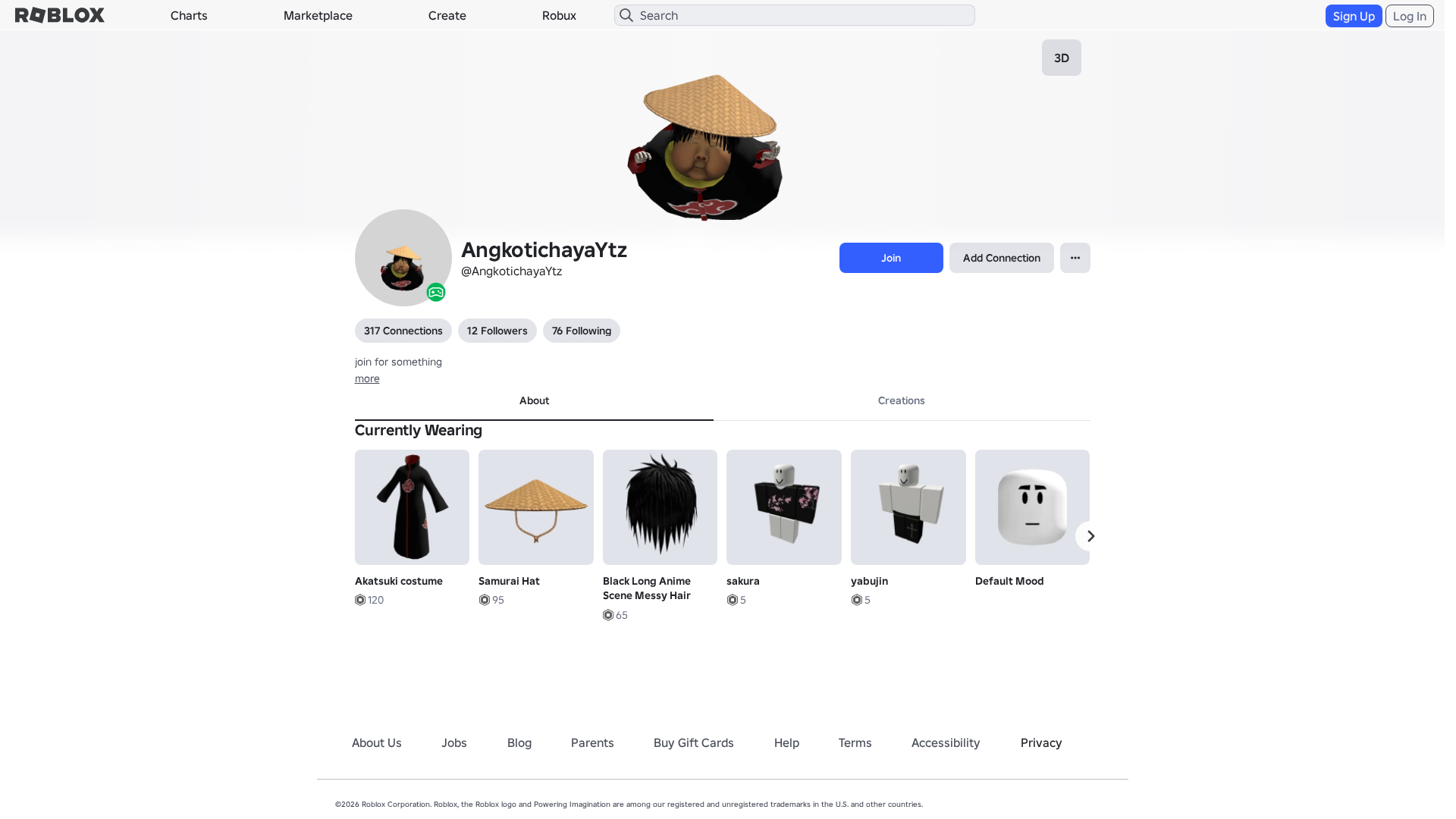 Screenshot of www.roblox.com.ml