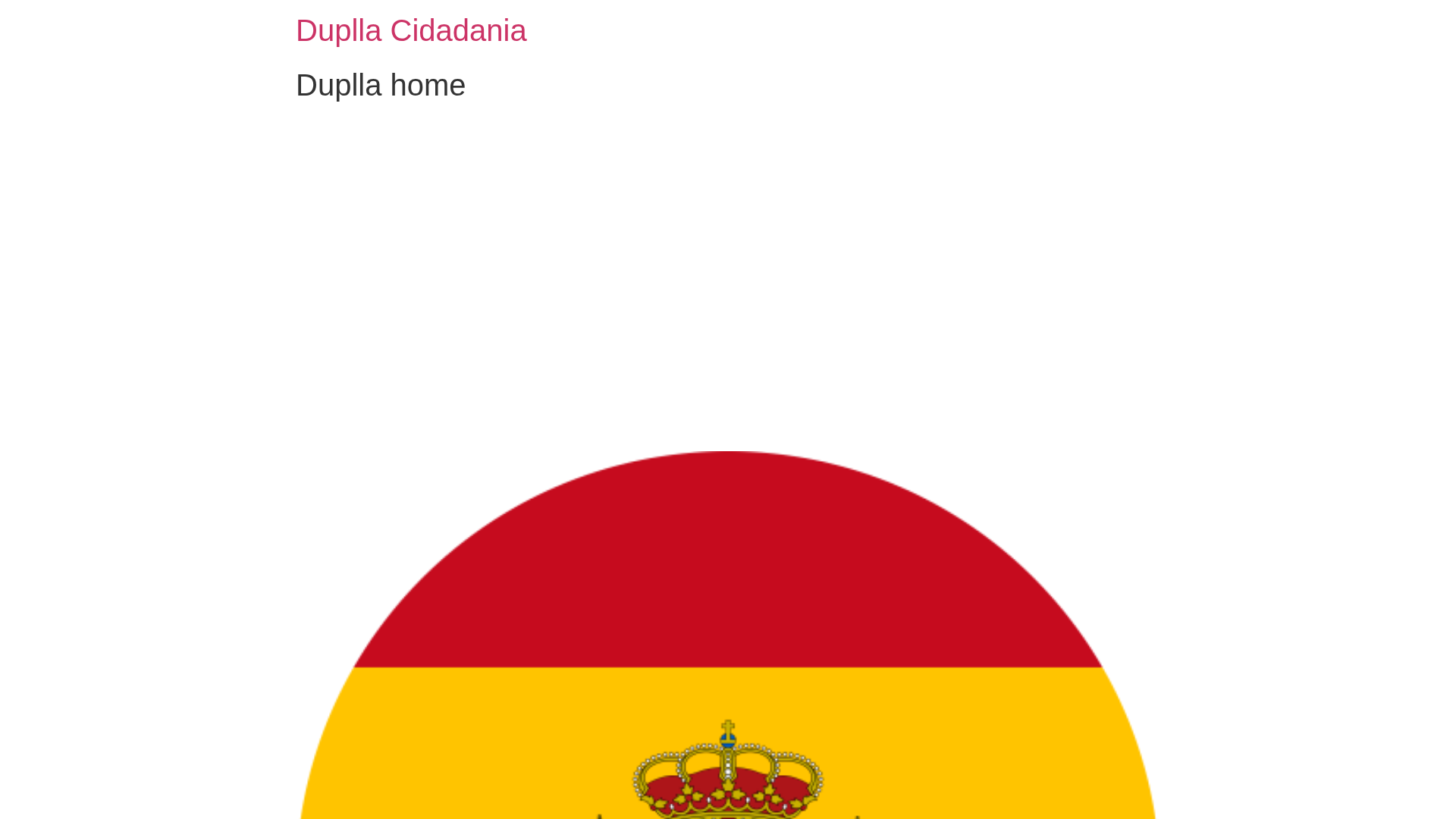 Screenshot of dupllacidadania.com
