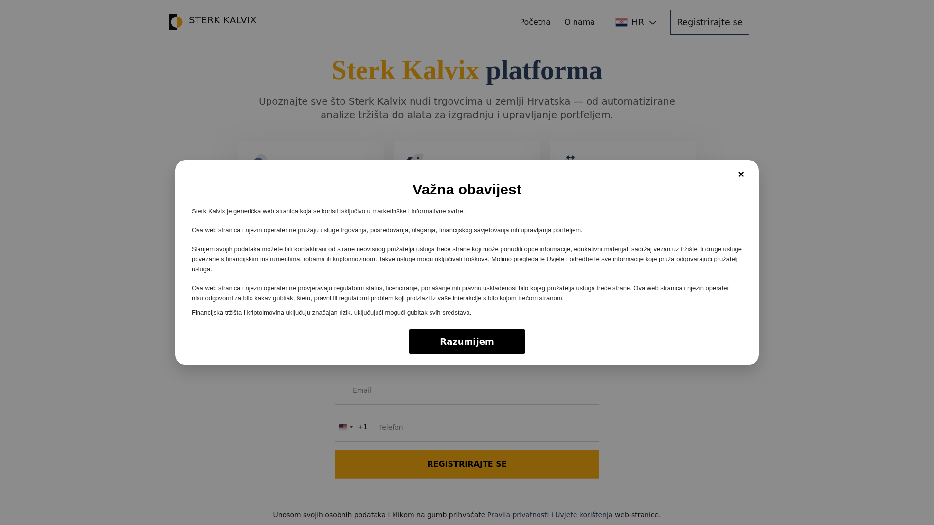 Screenshot of sterkkalvix-hr.live