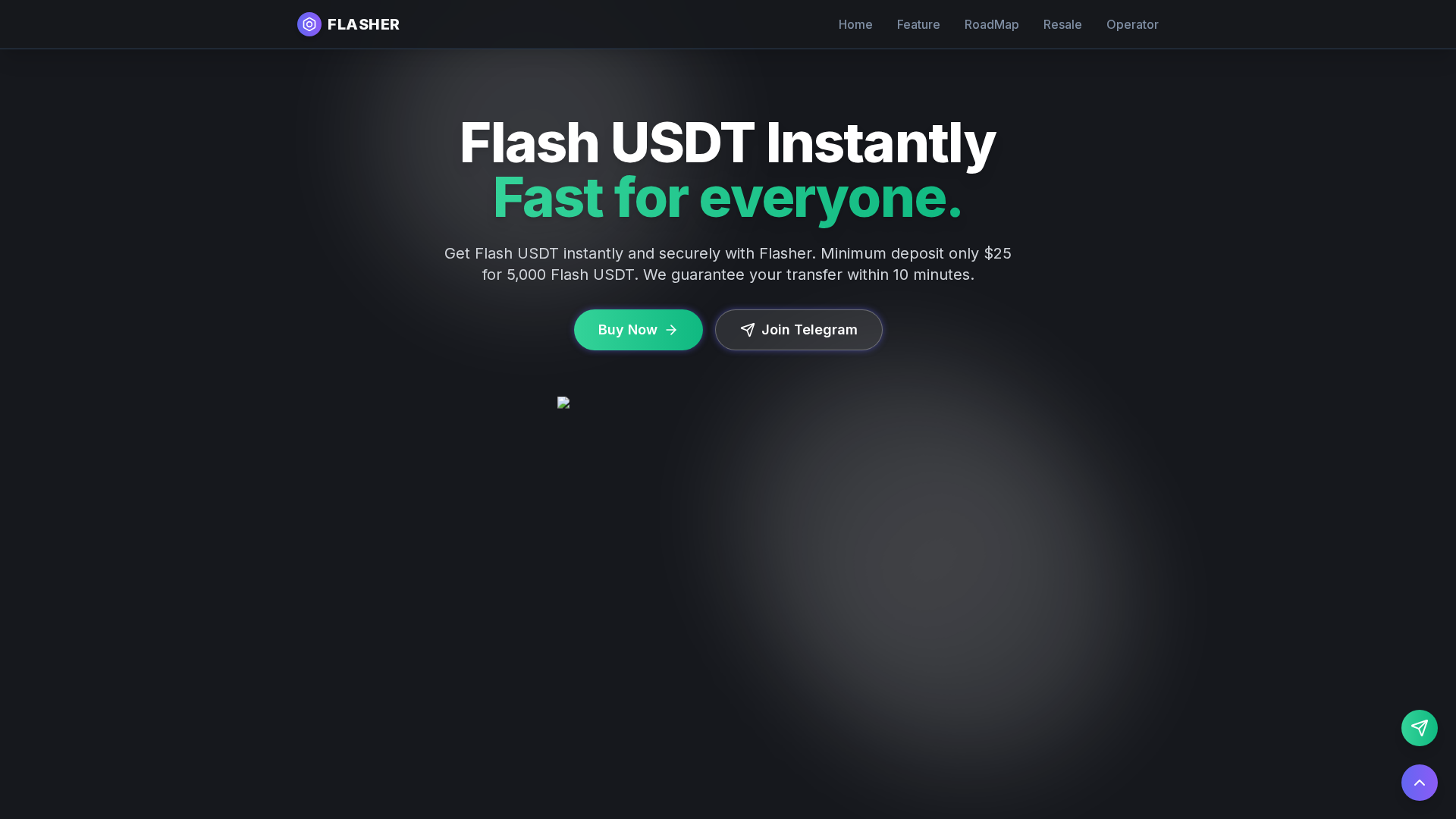 Screenshot of flashusdt1.shop