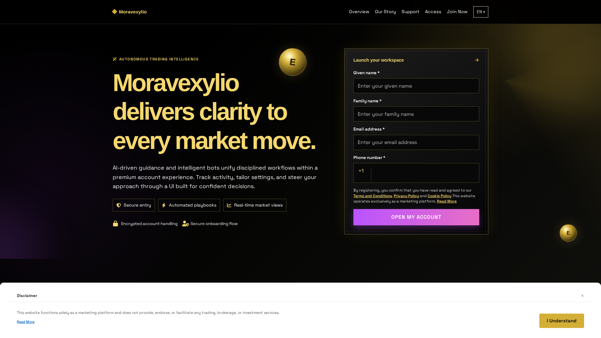 Screenshot of moravexylio.digital