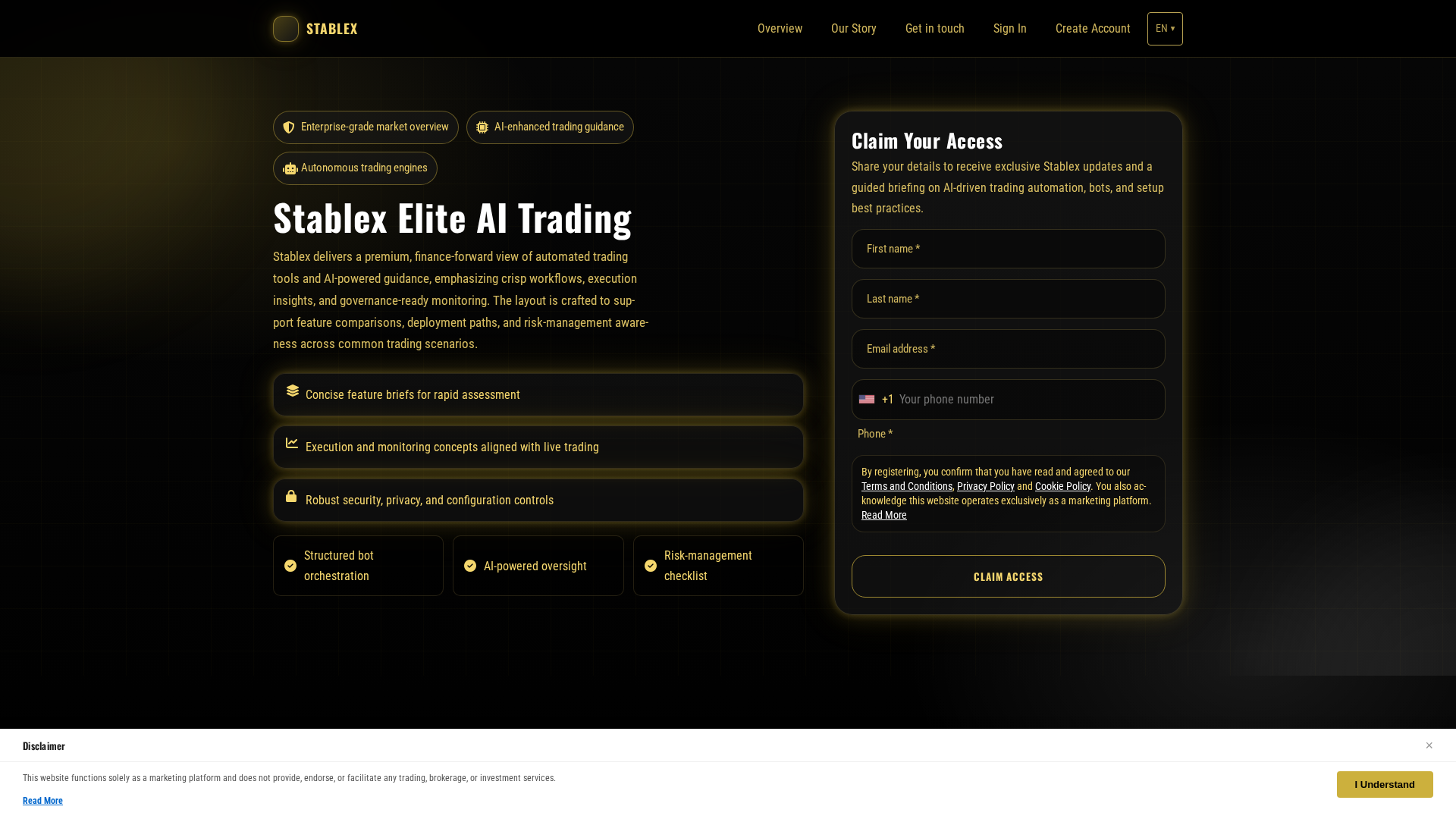 Screenshot of stablex.shop