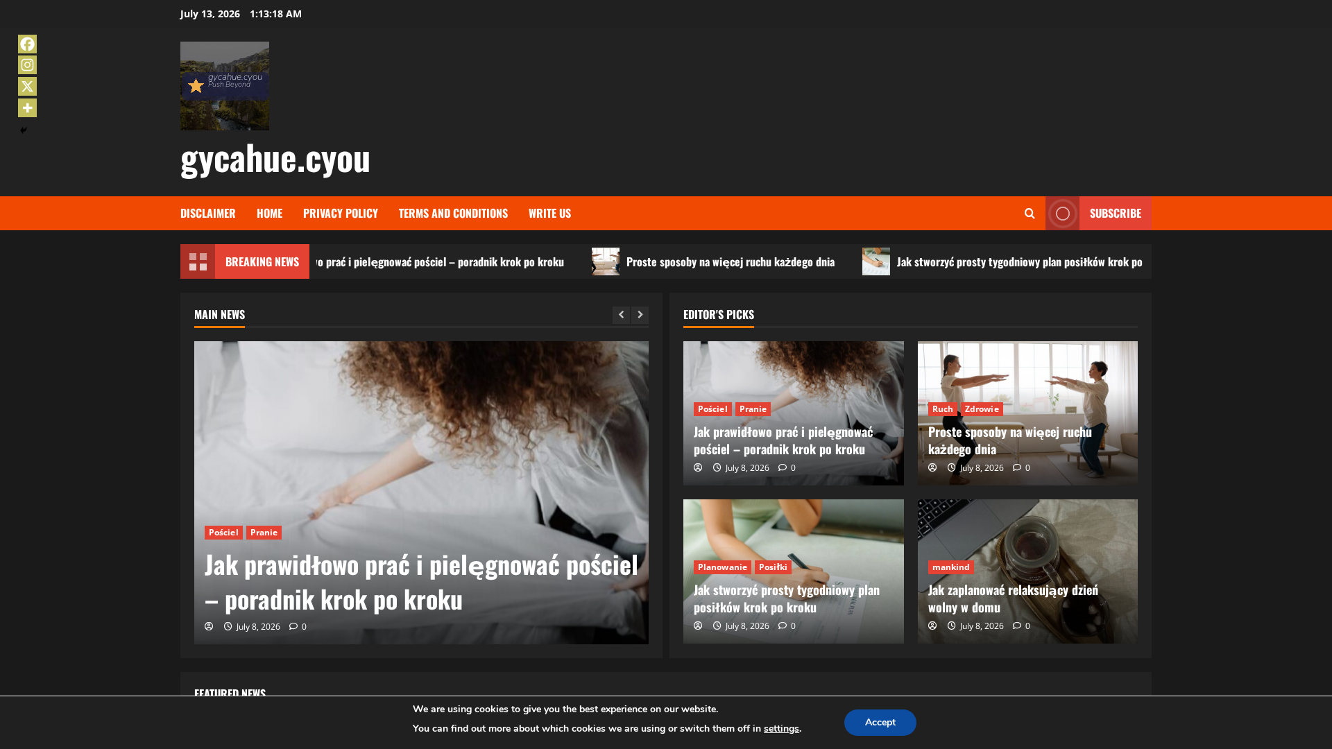 Screenshot of gycahue.cyou