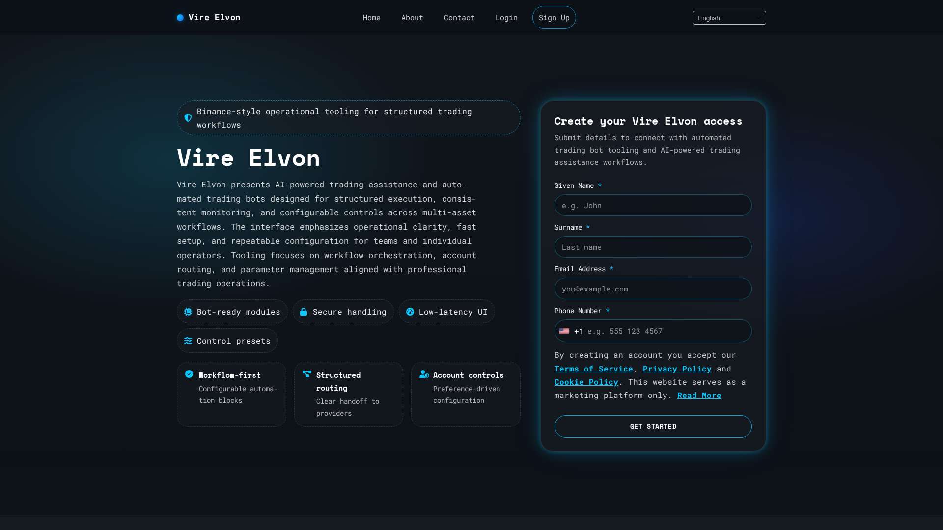 Screenshot of vireelvon-system.com