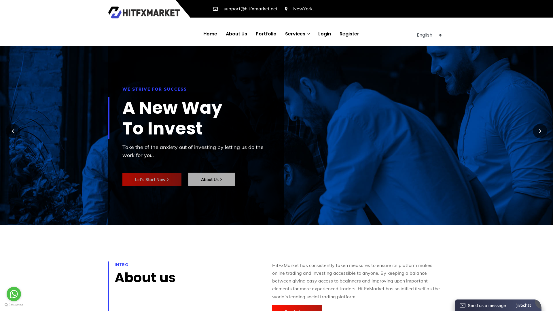 Screenshot of hitfxmarket.net