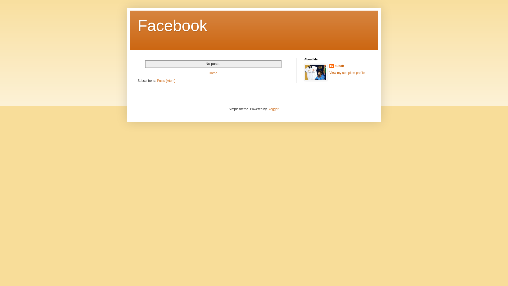 Screenshot of facebookuseraccount.blogspot.com