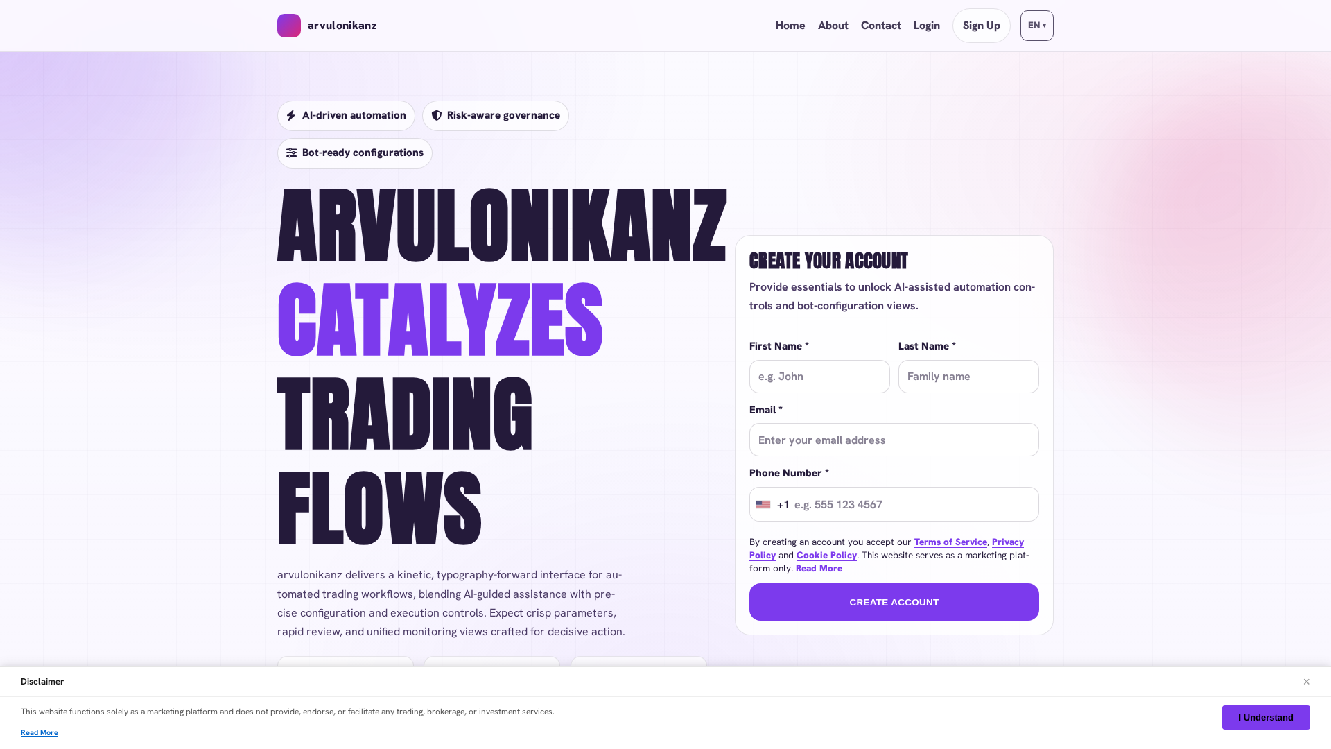 Screenshot of arvulonikanz.digital