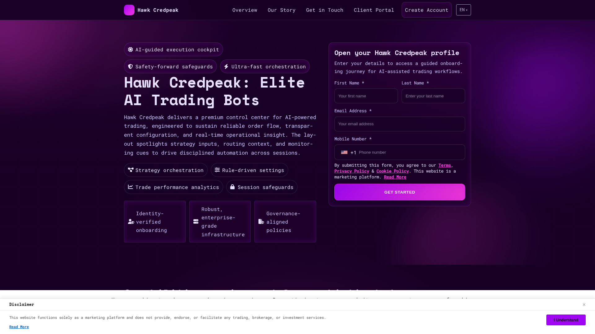Screenshot of hawkcredpeak.click