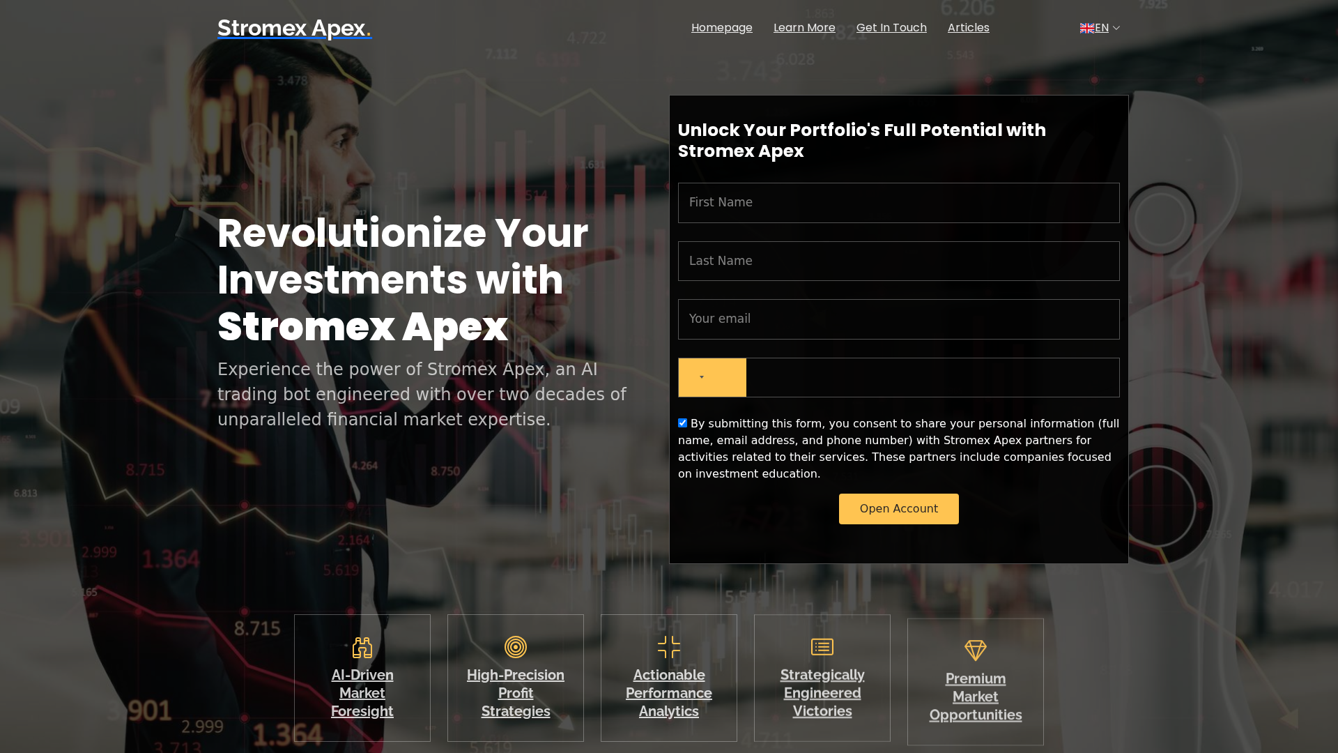 Screenshot of the-stromexapex.com