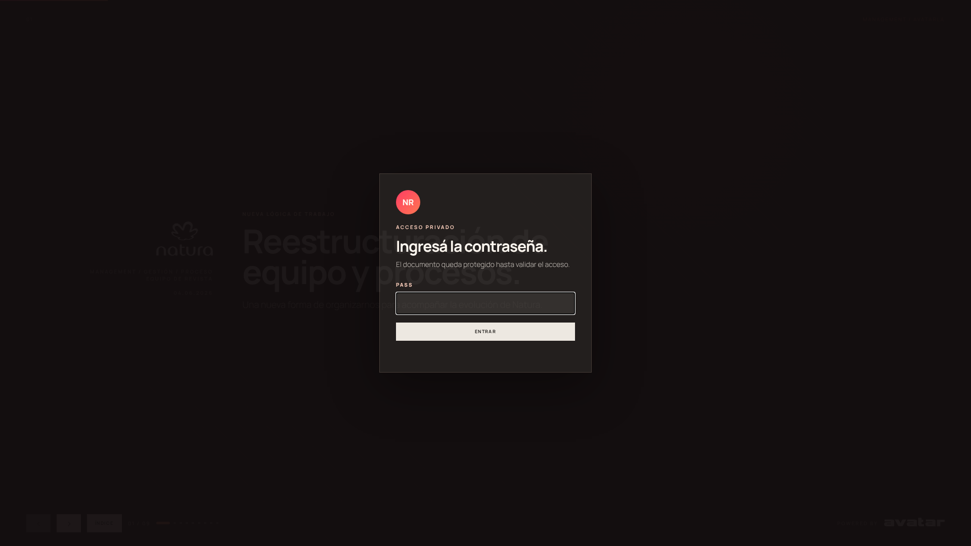 Screenshot of estructura-natura.avatarla.xyz