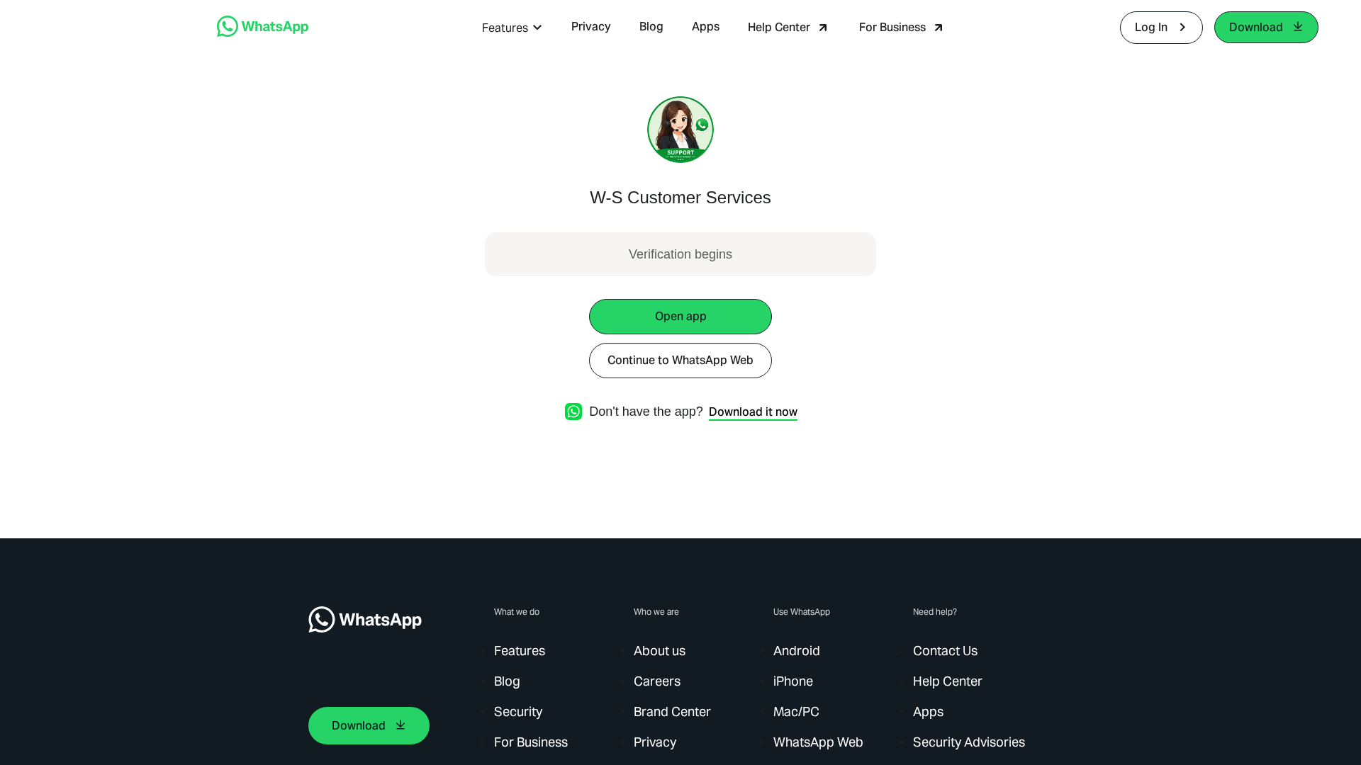 Screenshot of whatssip.com