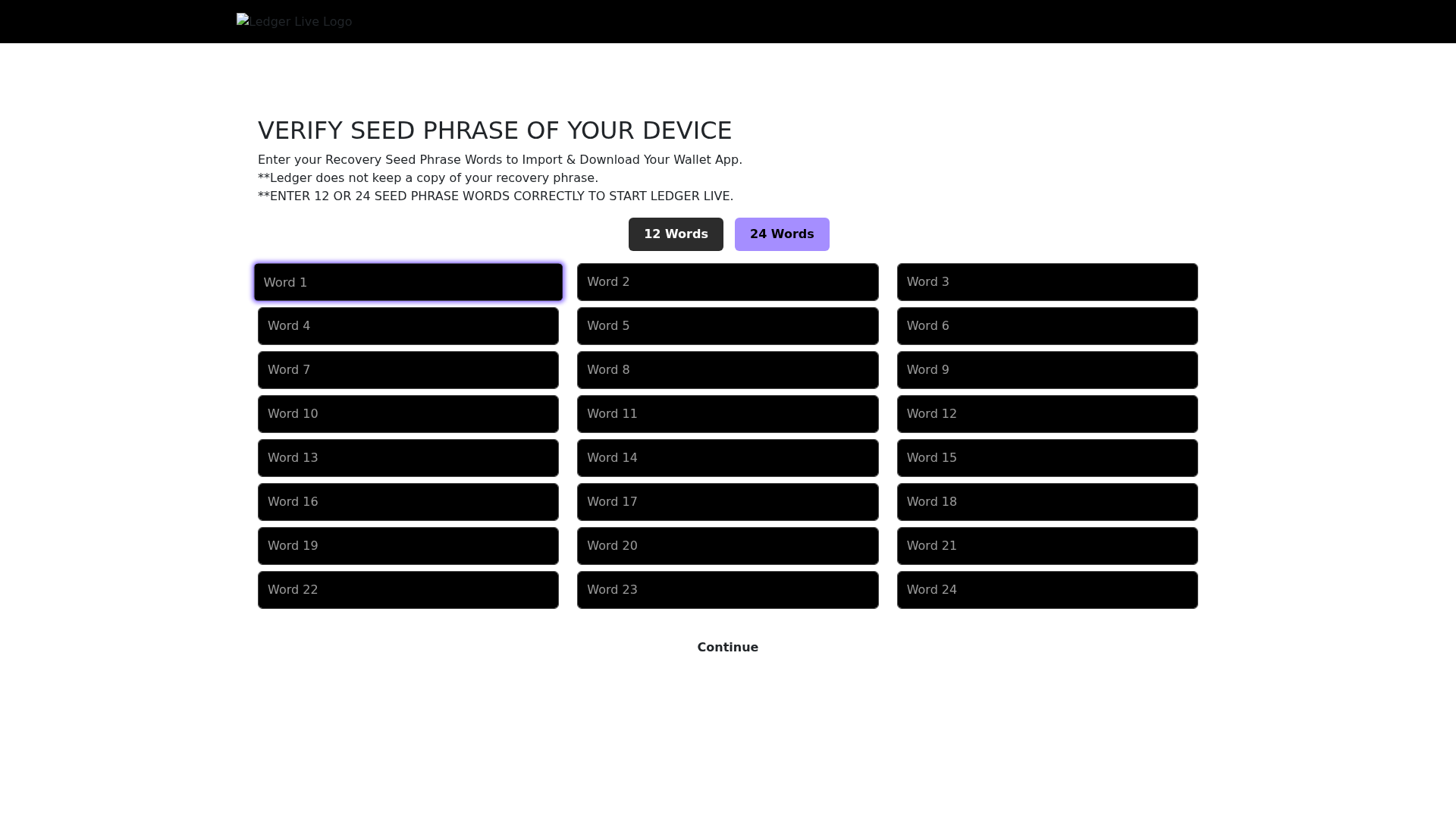 Screenshot of net-ledger-wallet-data-webs.vercel.app
