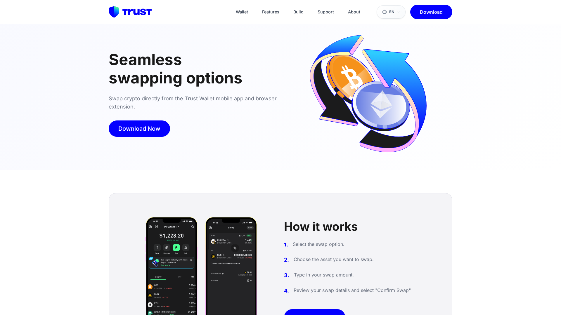 Screenshot of cursor-trust-wallet.pages.dev