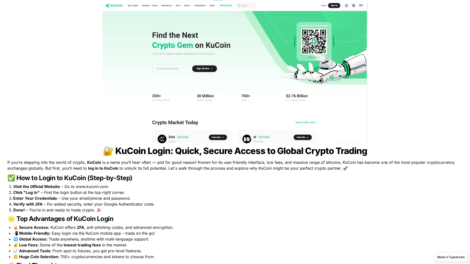 Screenshot of info-portal-kuoin.typedream.app