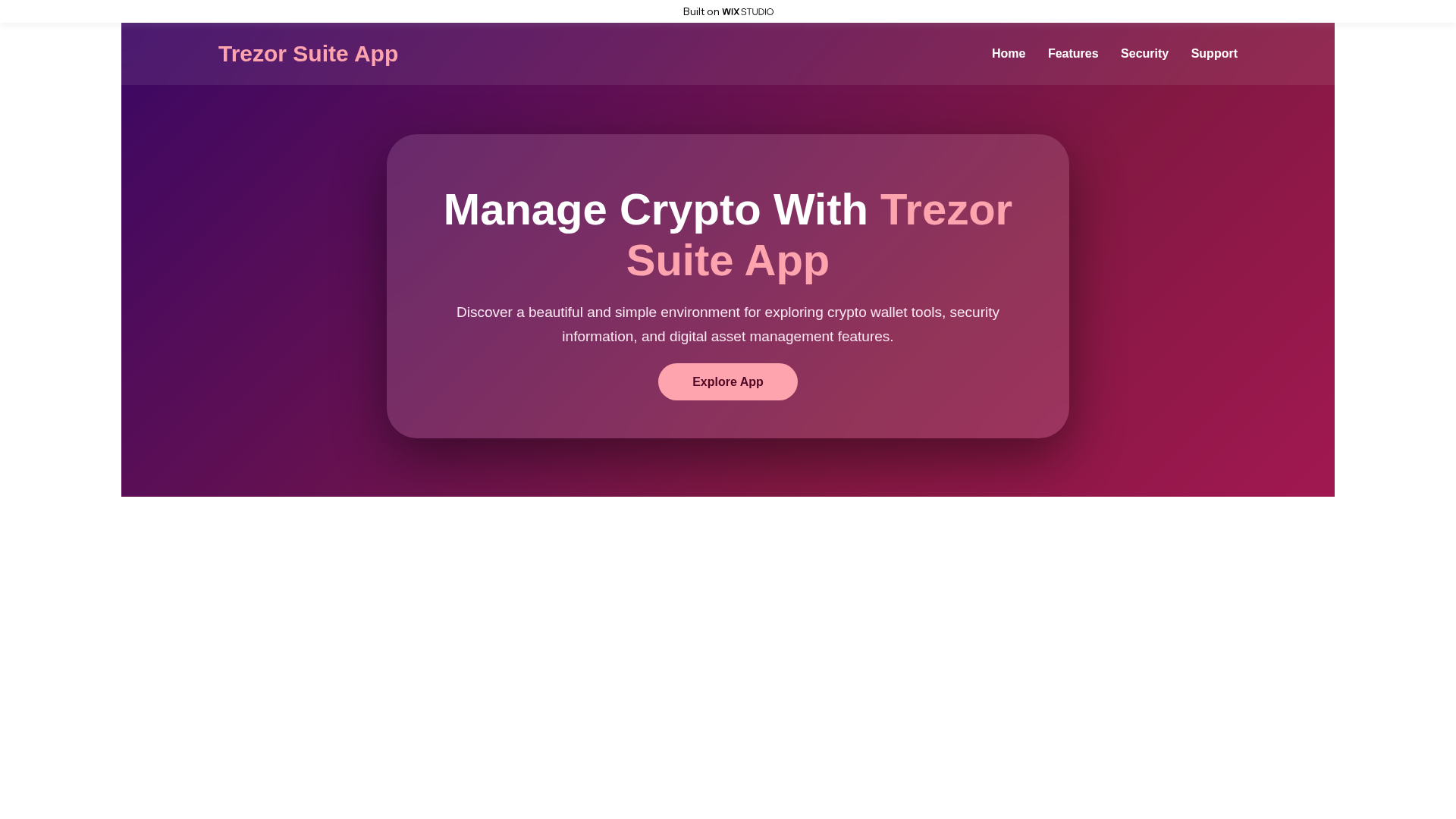 Screenshot of platform-trazorsuite.wixstudio.com