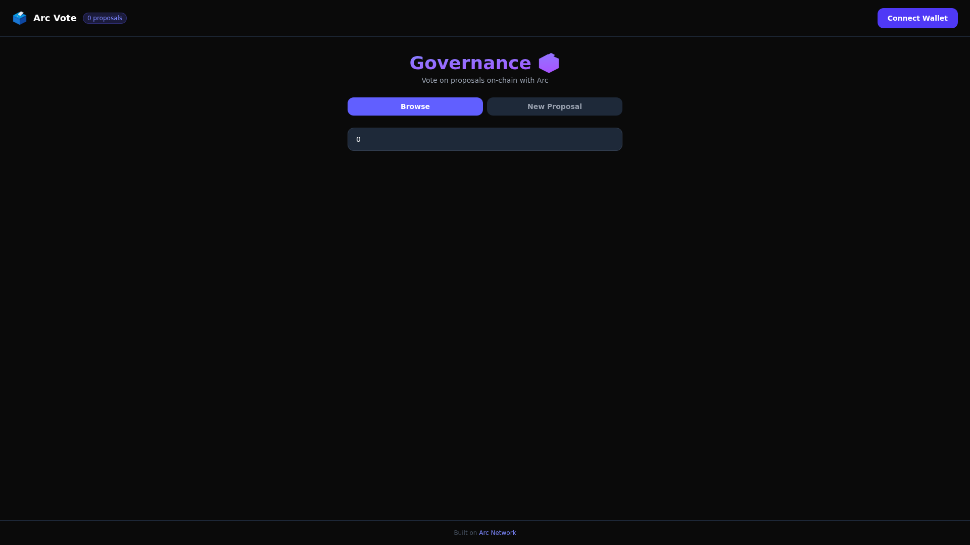 Screenshot of arc-vote-fat.pages.dev