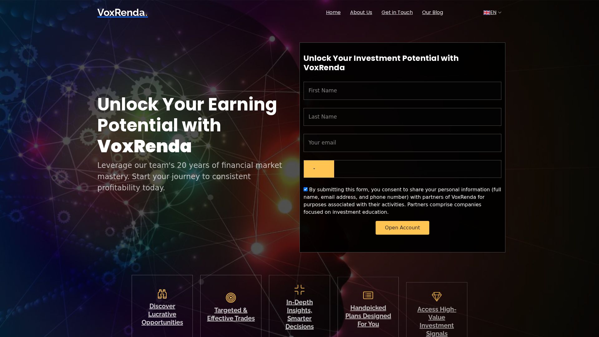 Screenshot of thevoxrendaupdates.com