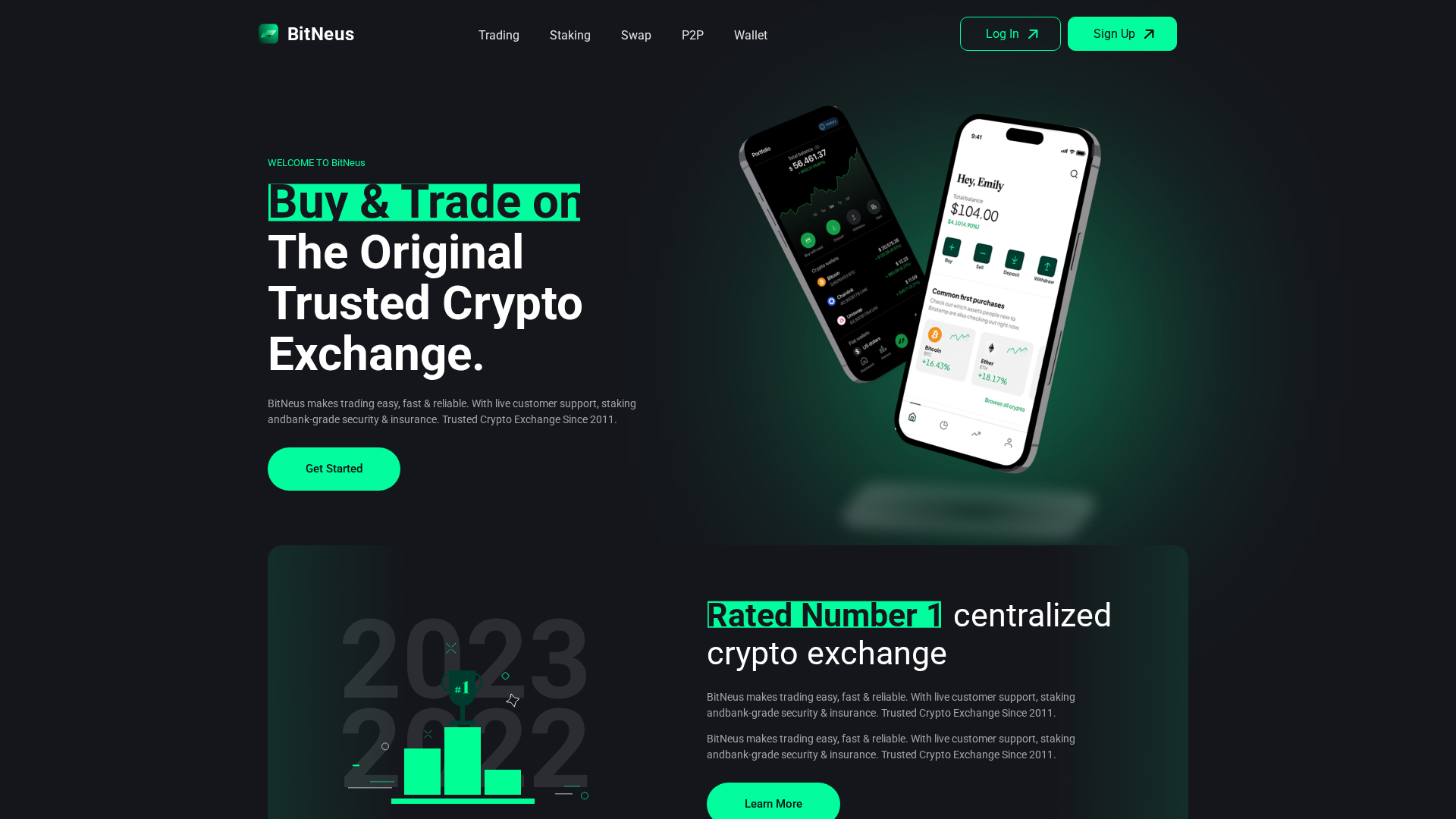 Screenshot of bitneus.com