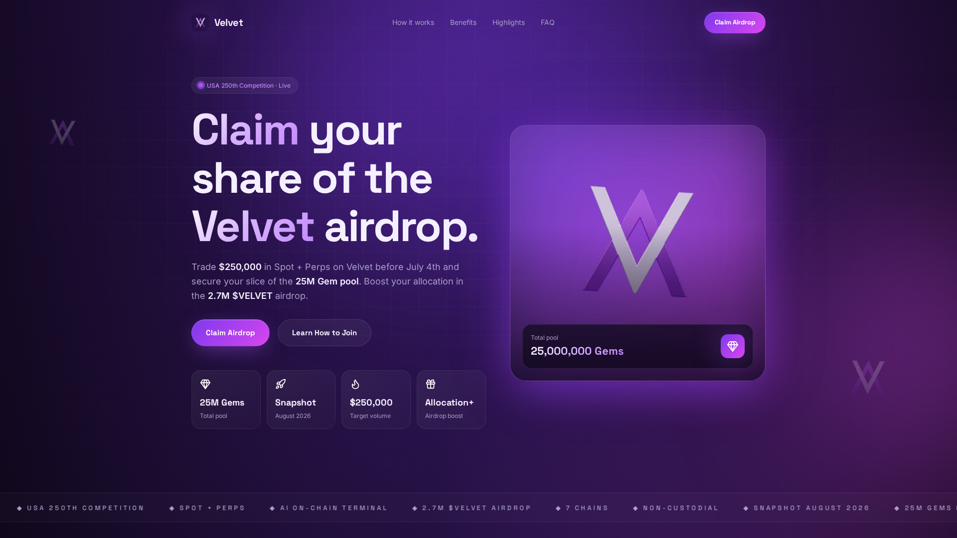 Screenshot of velvefi.top