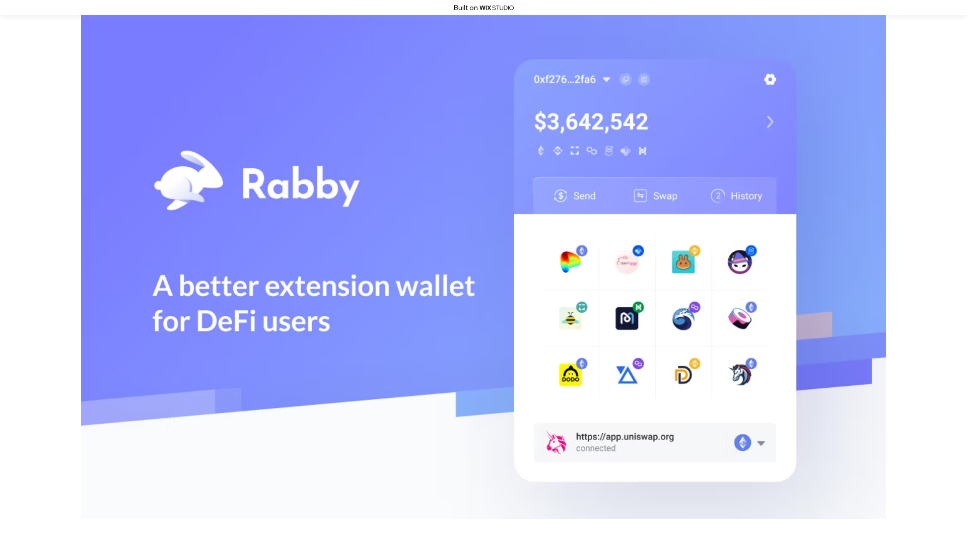 Screenshot of rabyweb-home.wixstudio.com