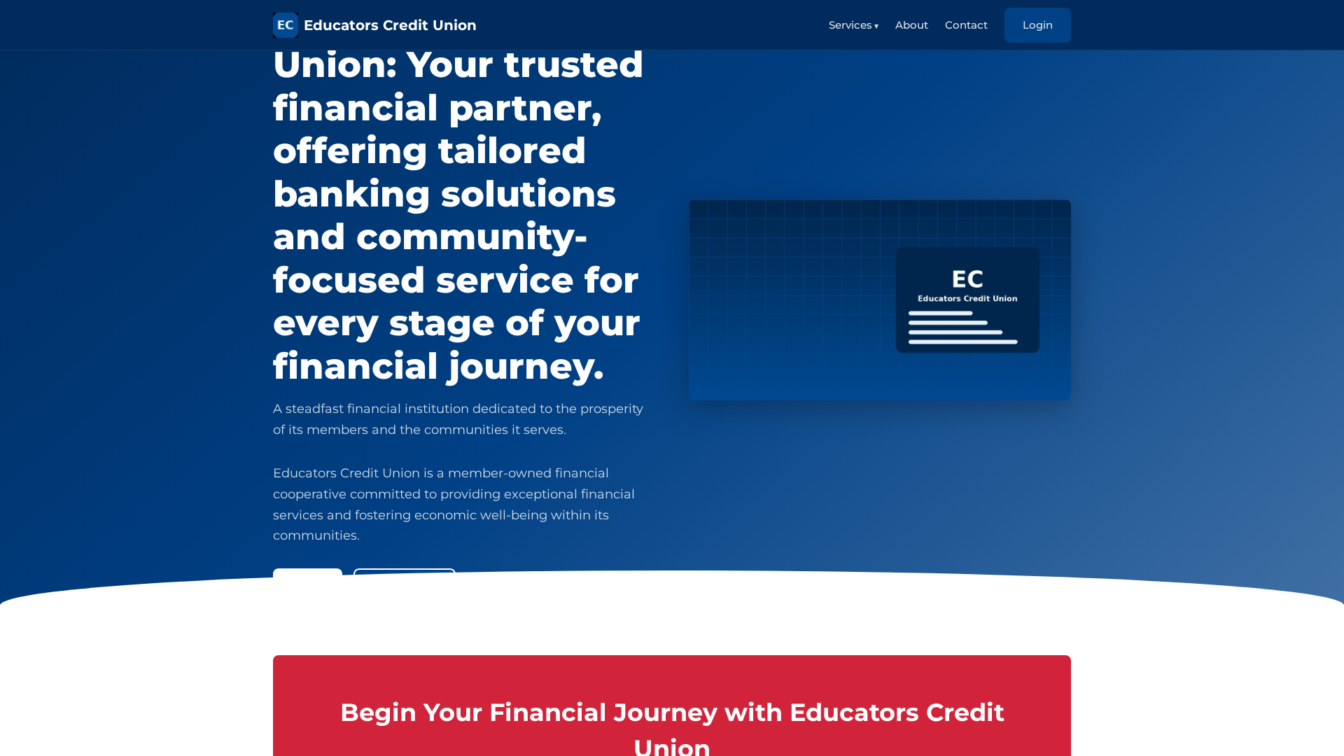 Screenshot of ecu.gr.com