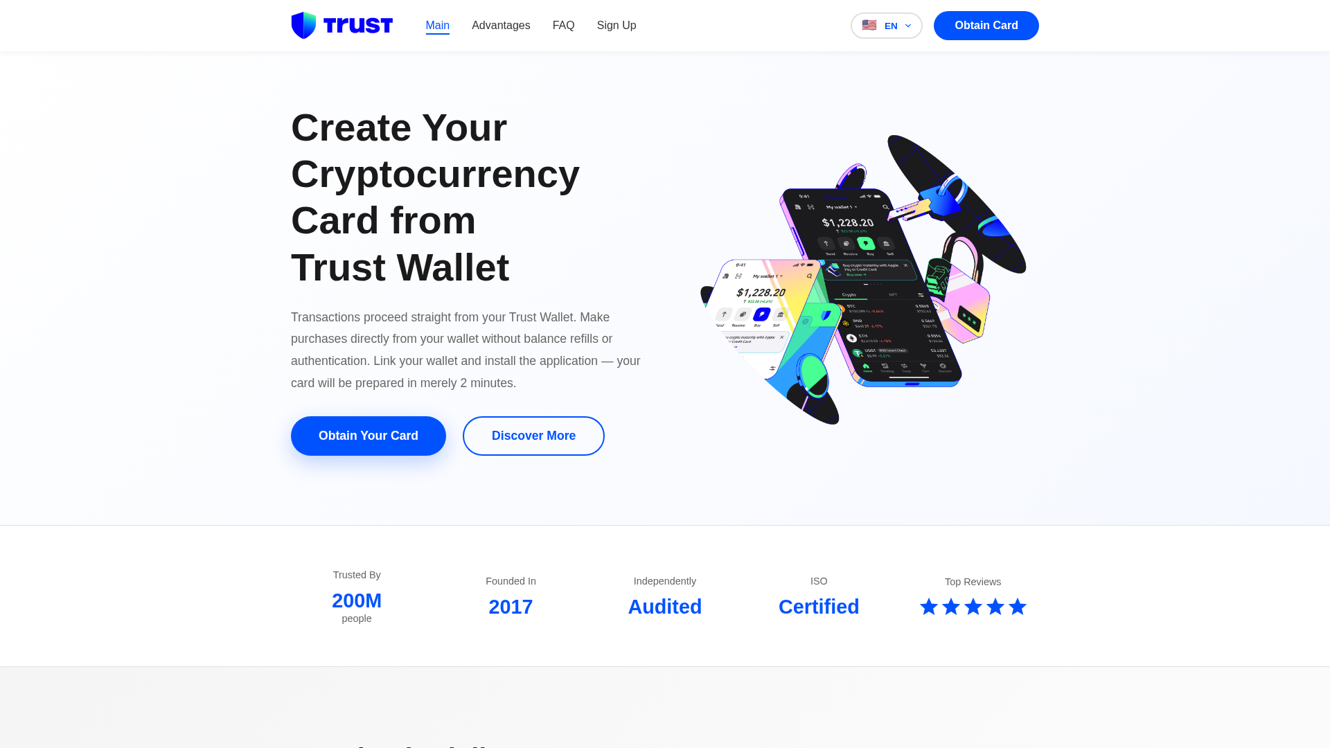 Screenshot of wallet-cards.app