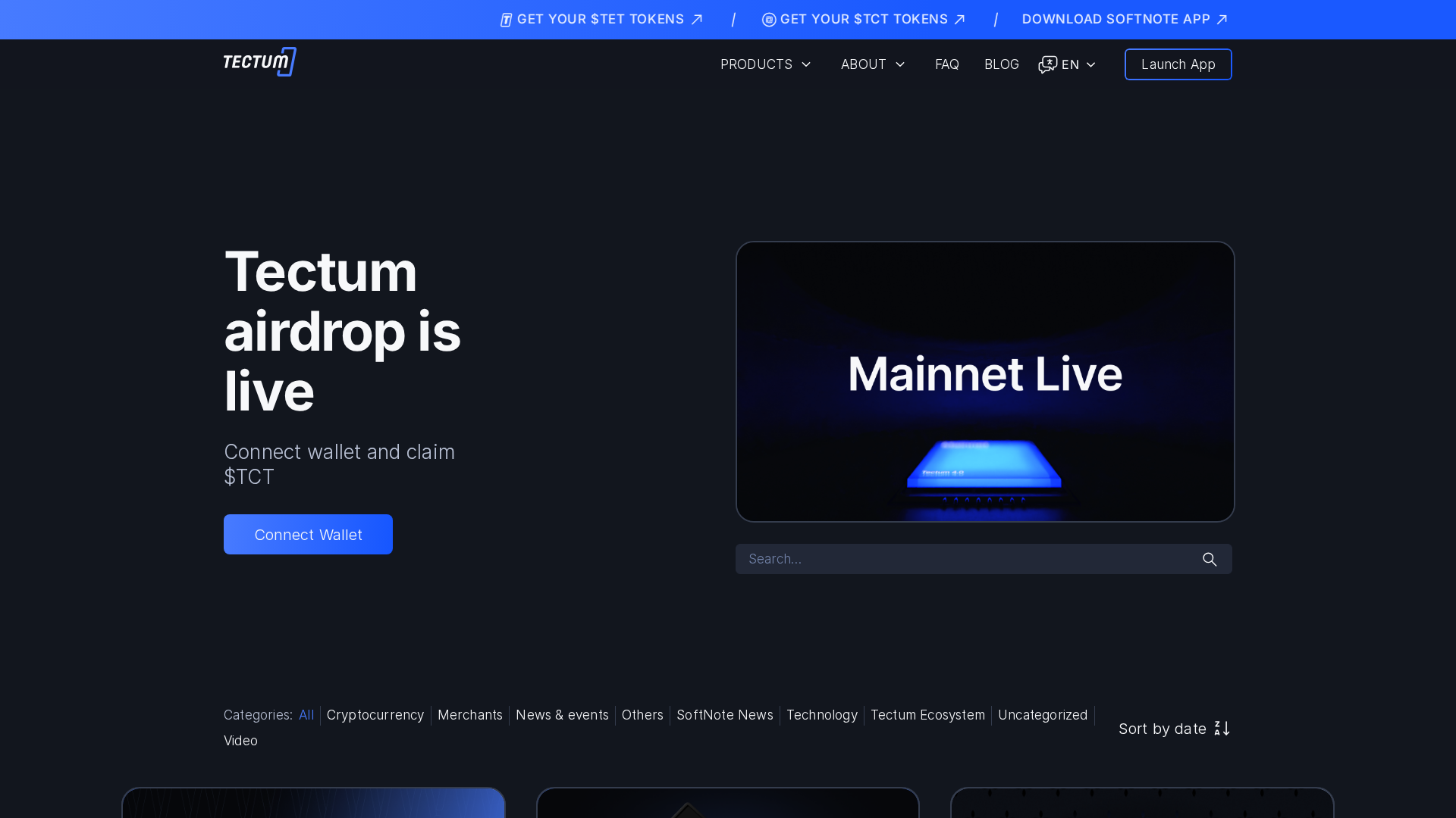 Screenshot of claims-tectum.org