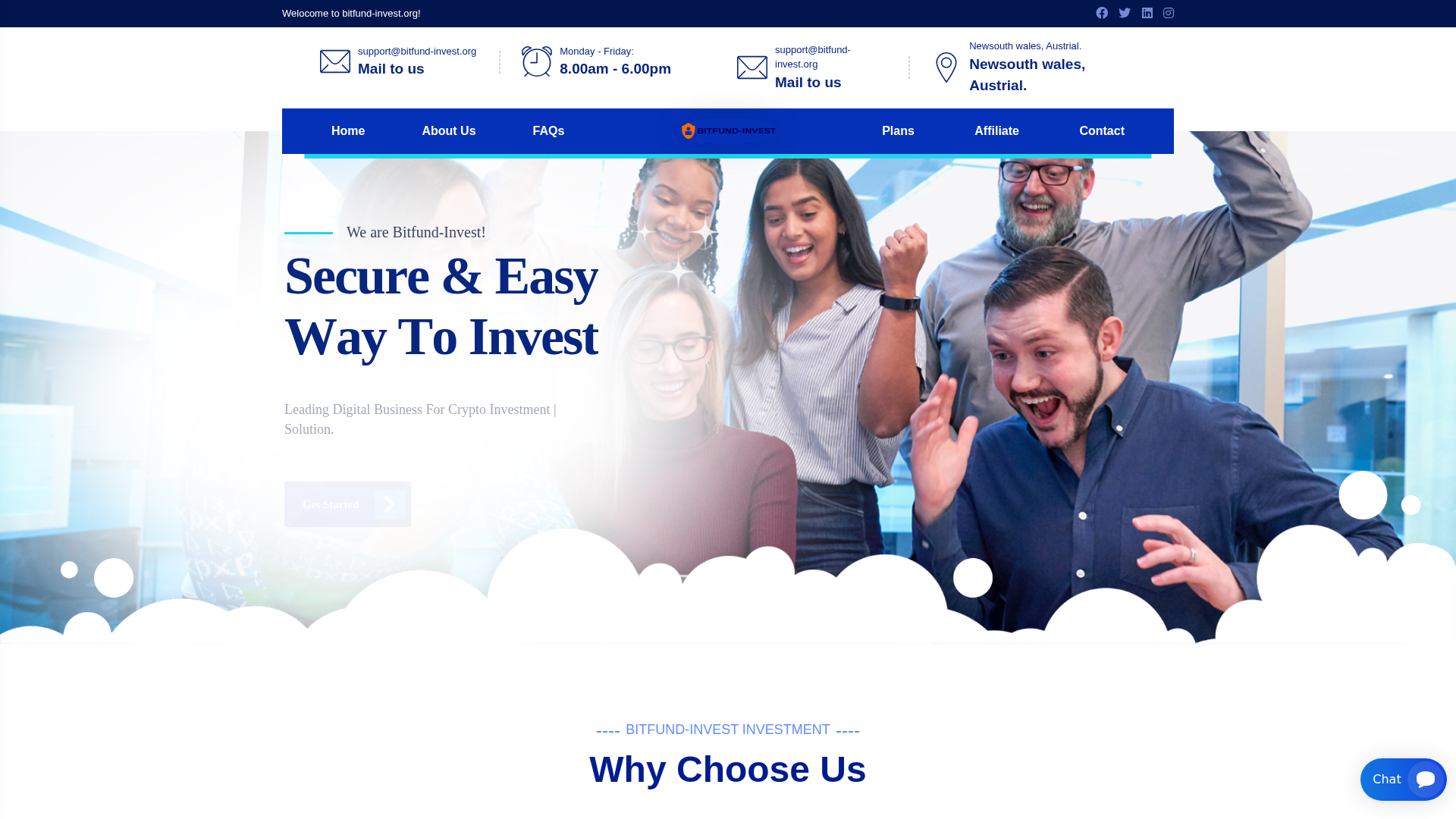 Screenshot of bitfund-invest.org