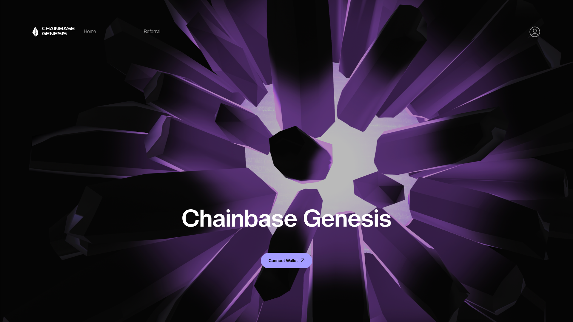 Screenshot of chainbase-b9a.pages.dev