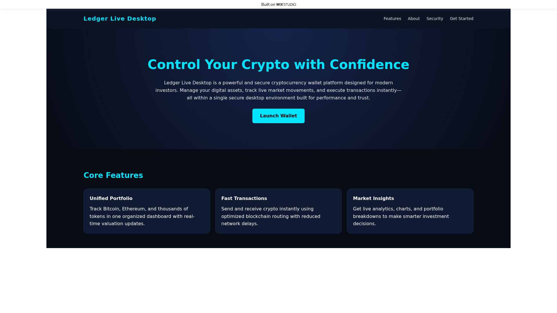Screenshot of global-desktopsapp.wixstudio.com