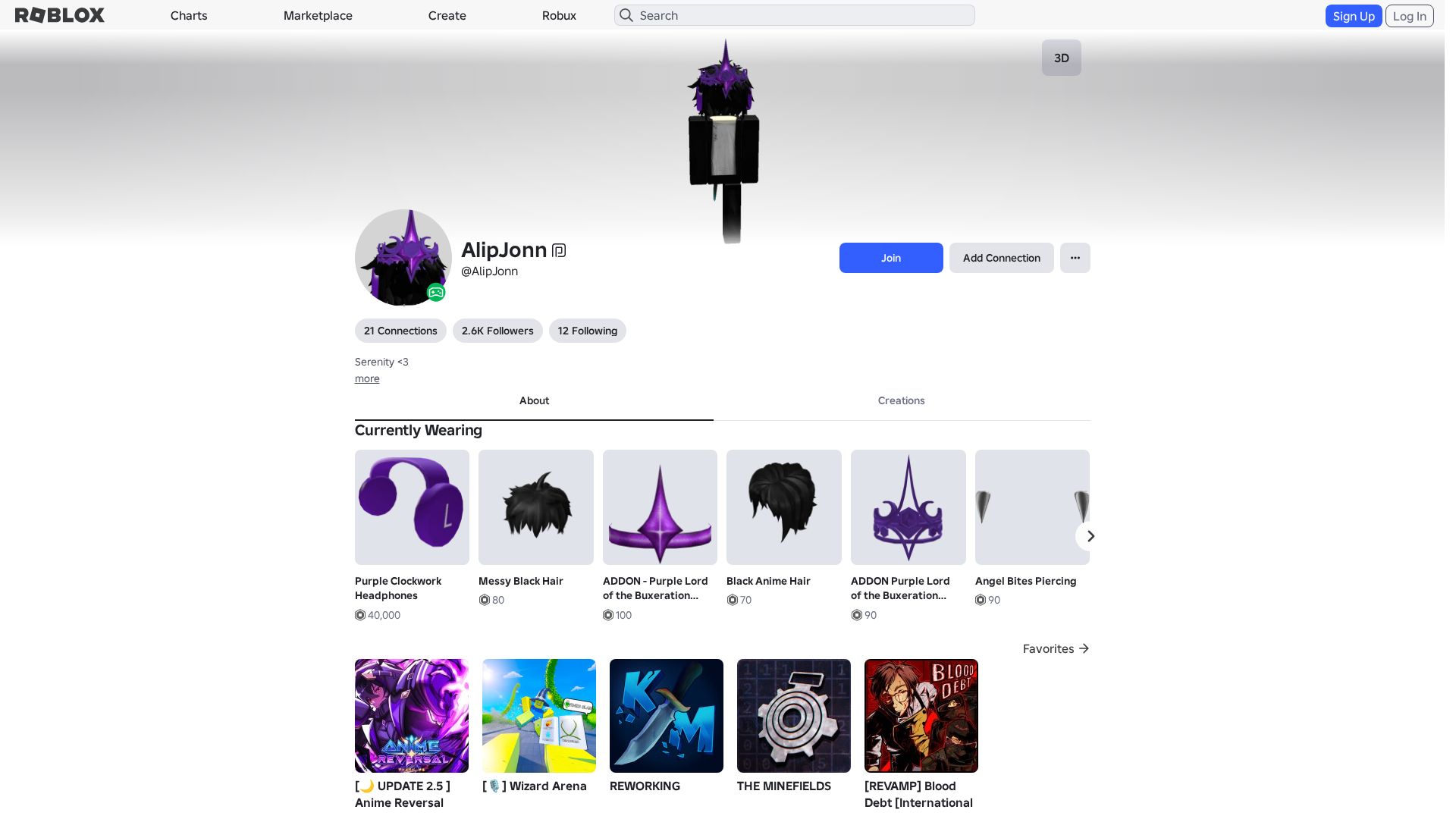 Screenshot of rblx.foo