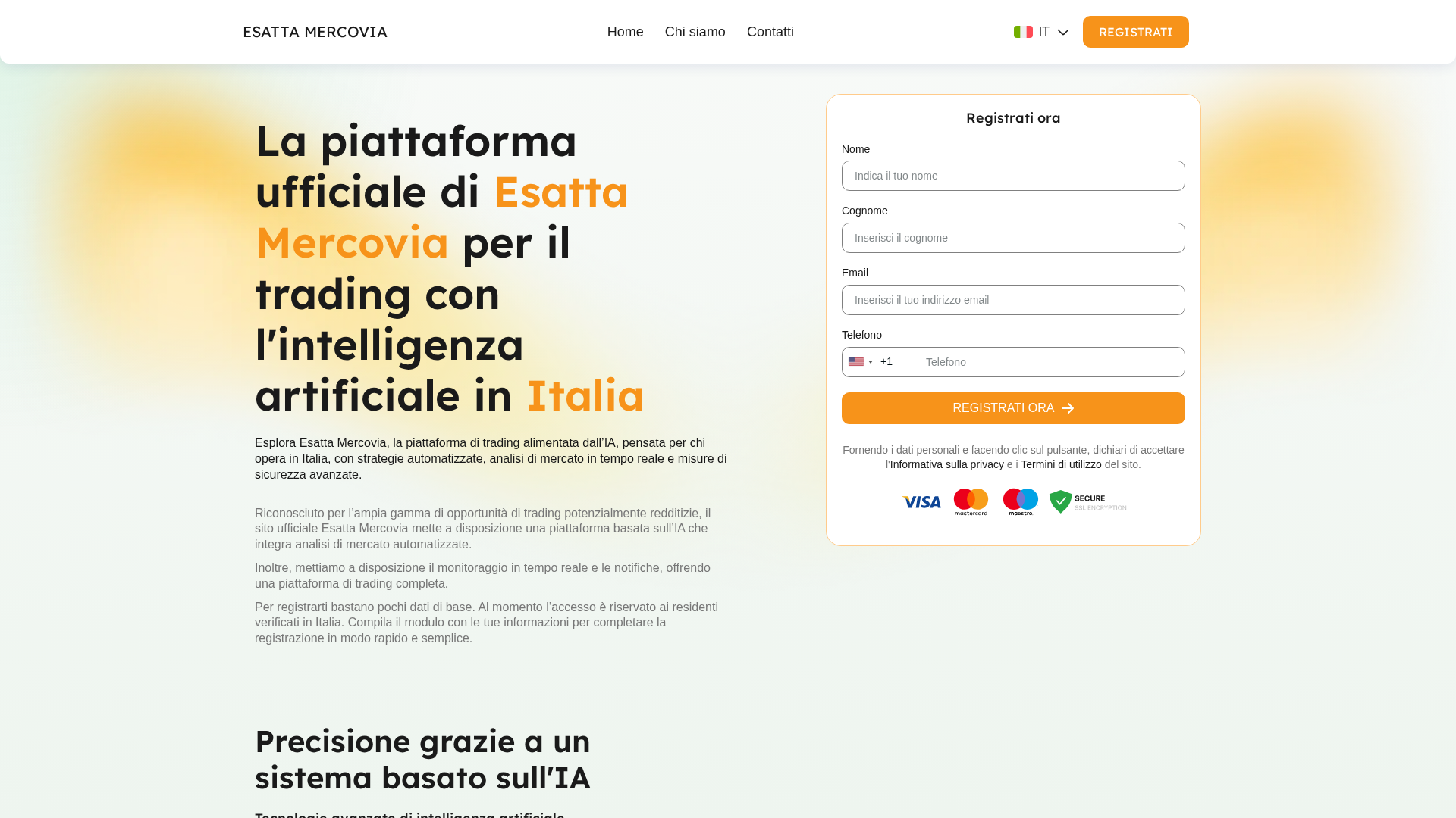 Screenshot of esattamercovia.cyou