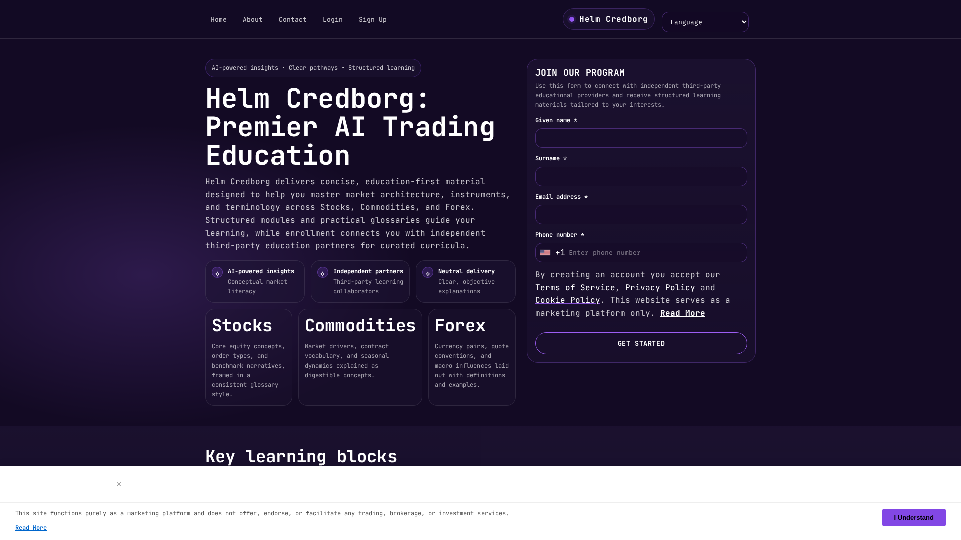 Screenshot of helmcredborg.shop