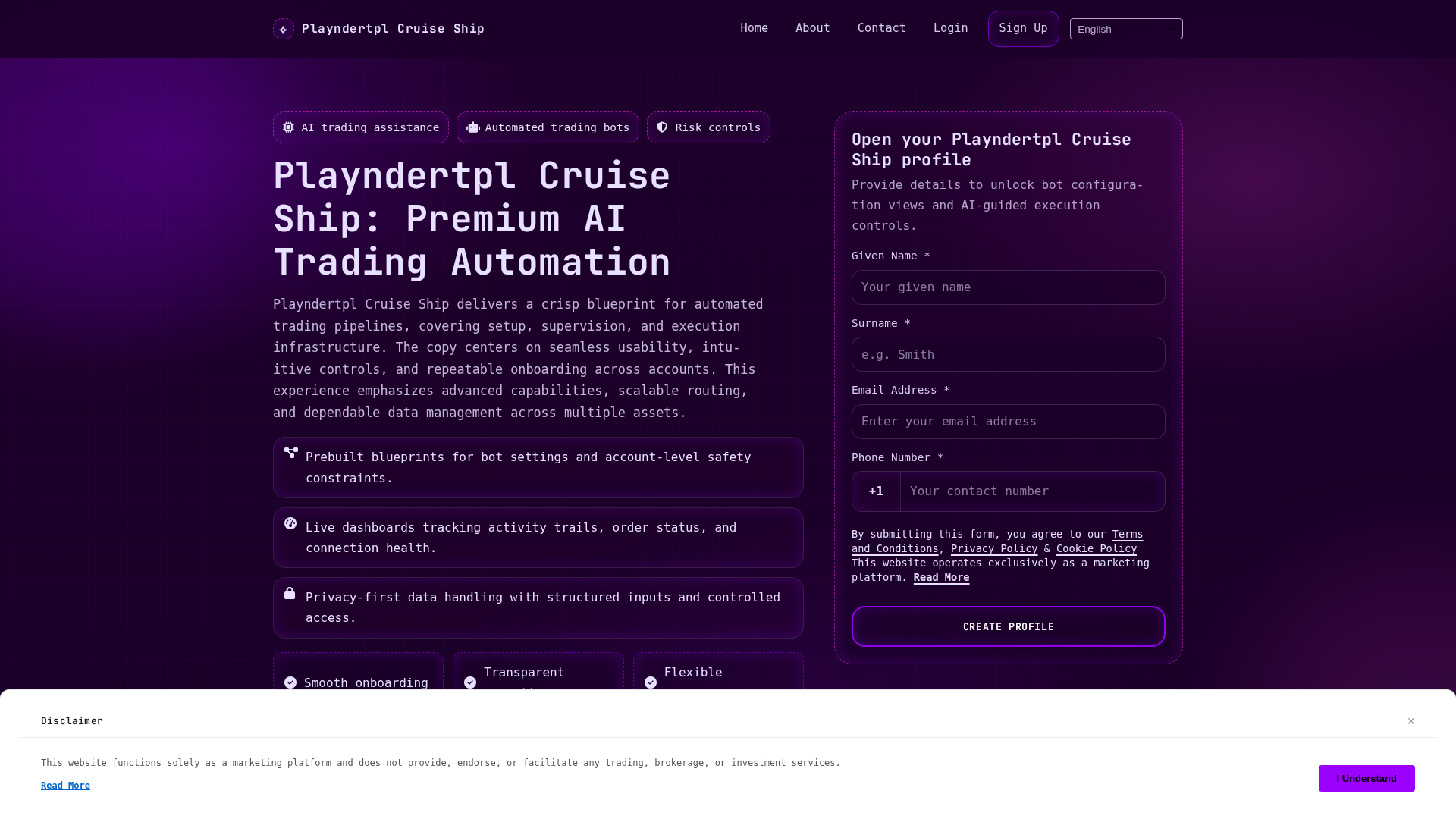 Screenshot of playndertplcruiseship.click