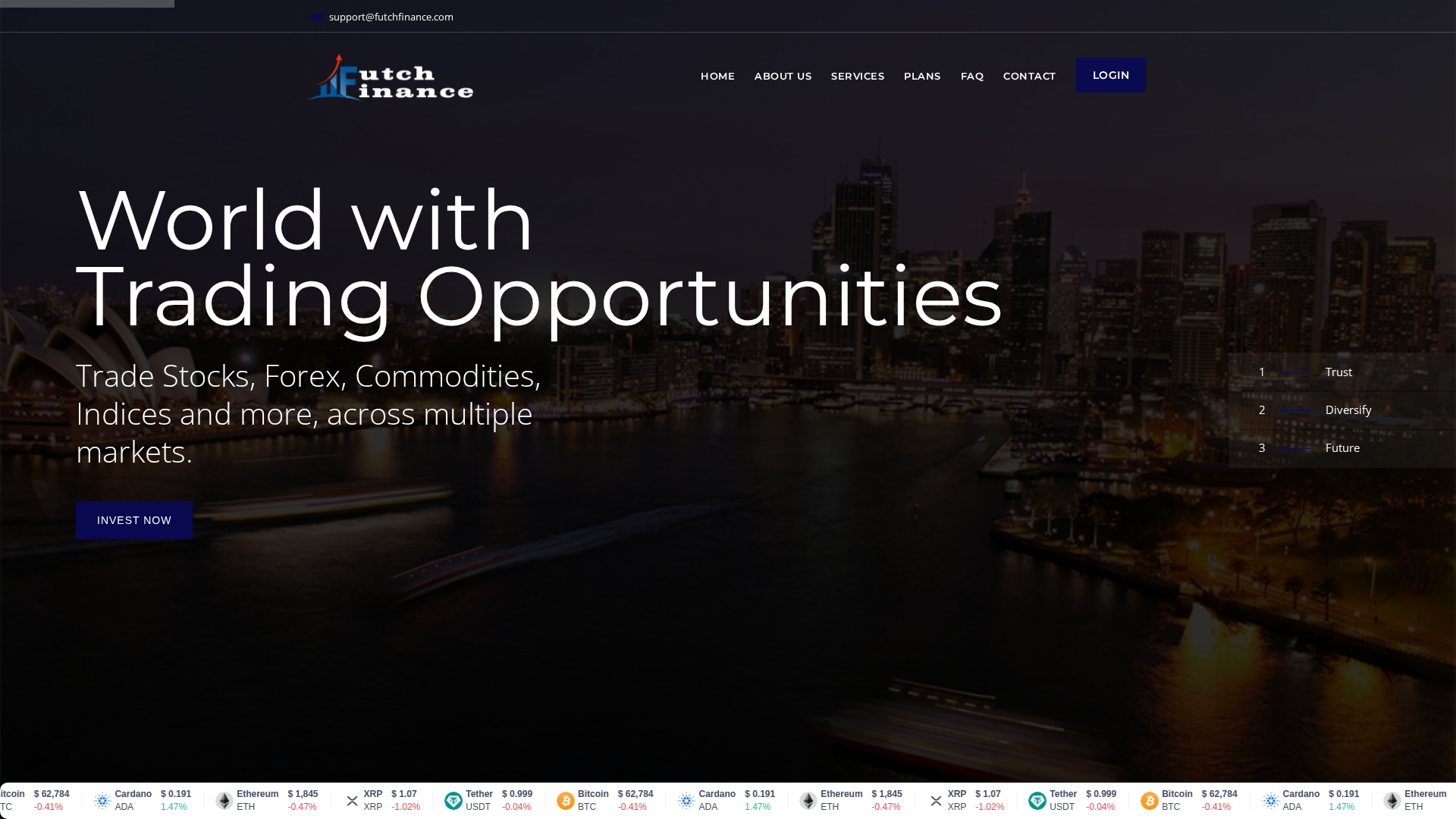Screenshot of futchfinance.com