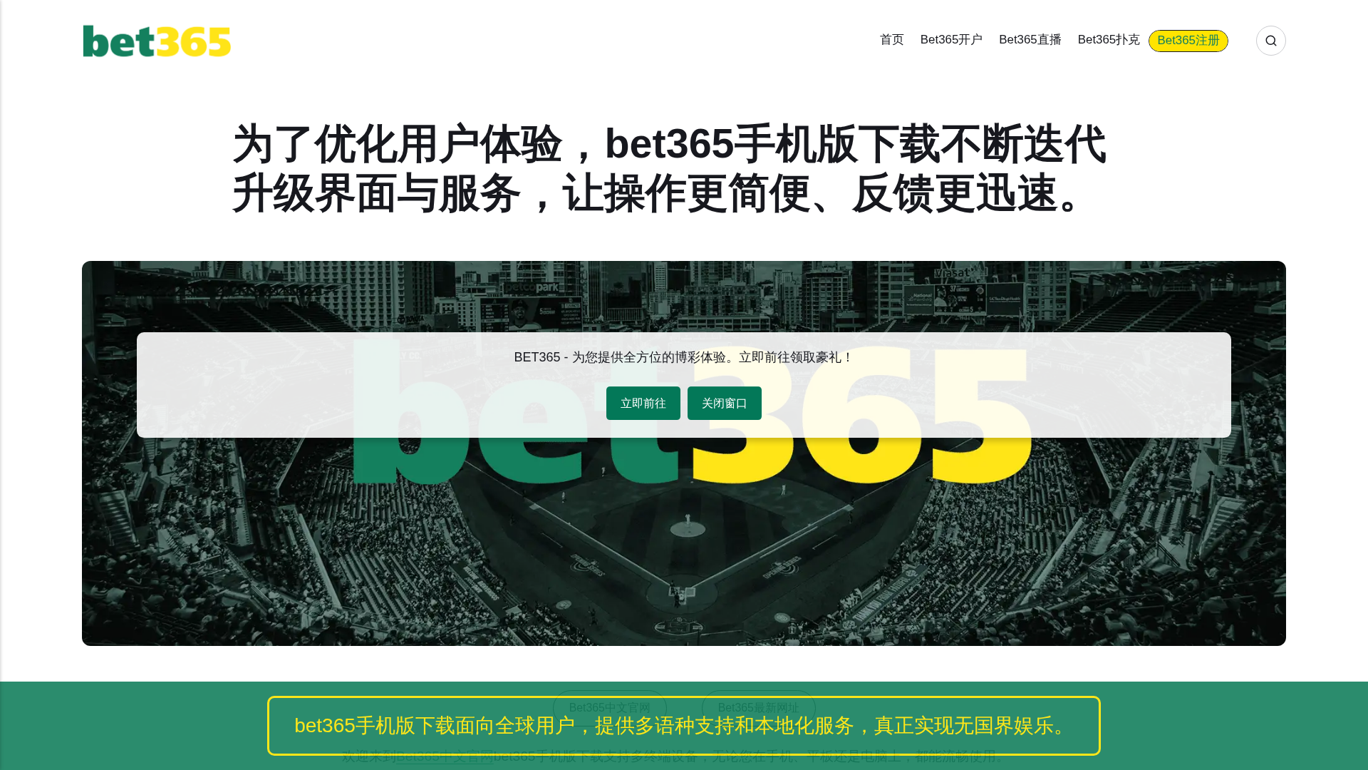 Screenshot of www.bet365sport11.com