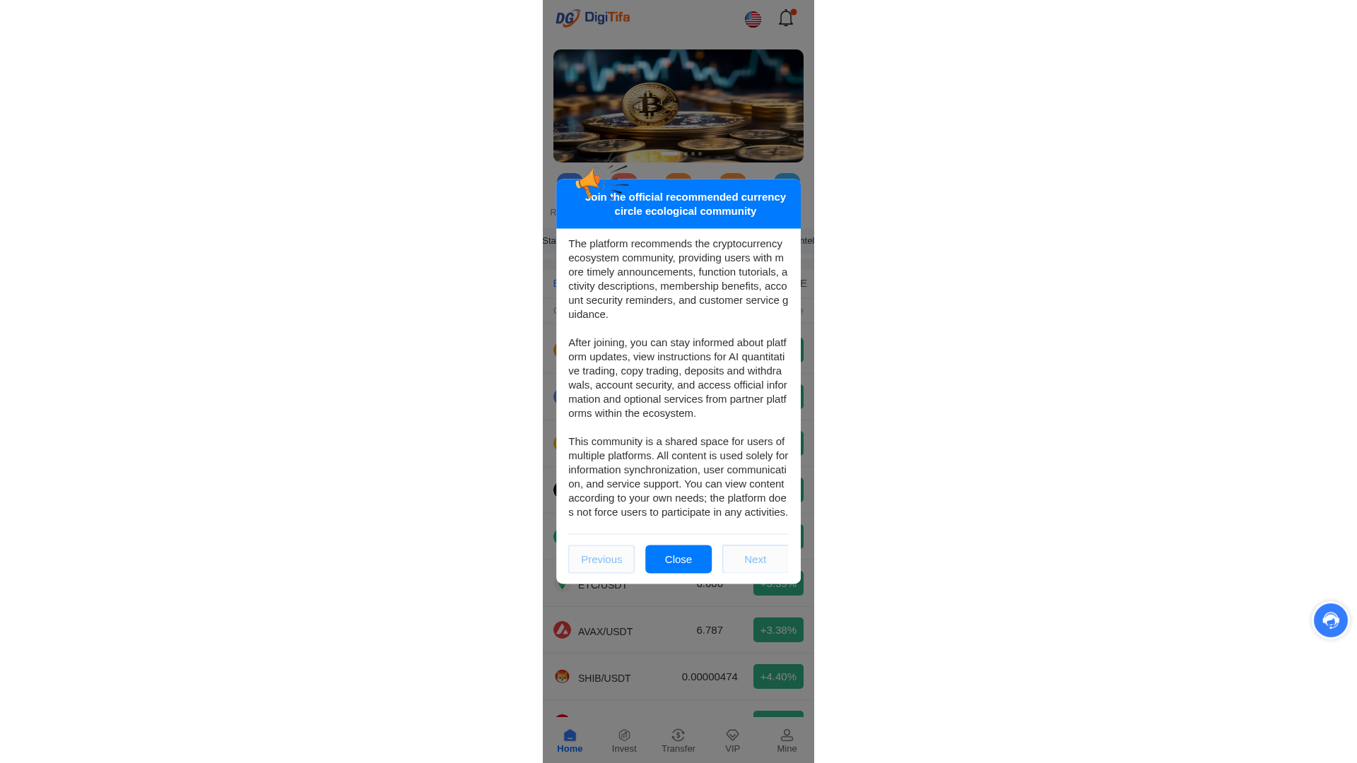 Screenshot of btc309.com