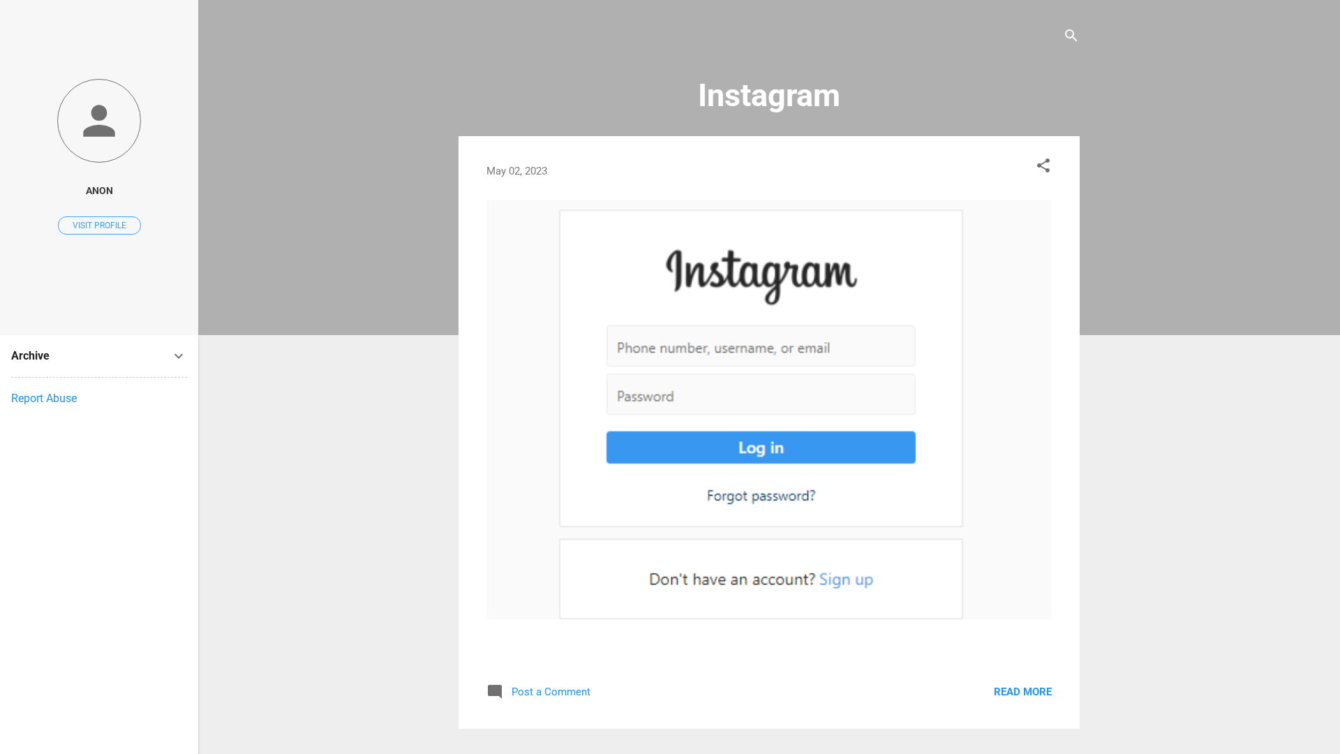 Screenshot of instagram1010.blogspot.com