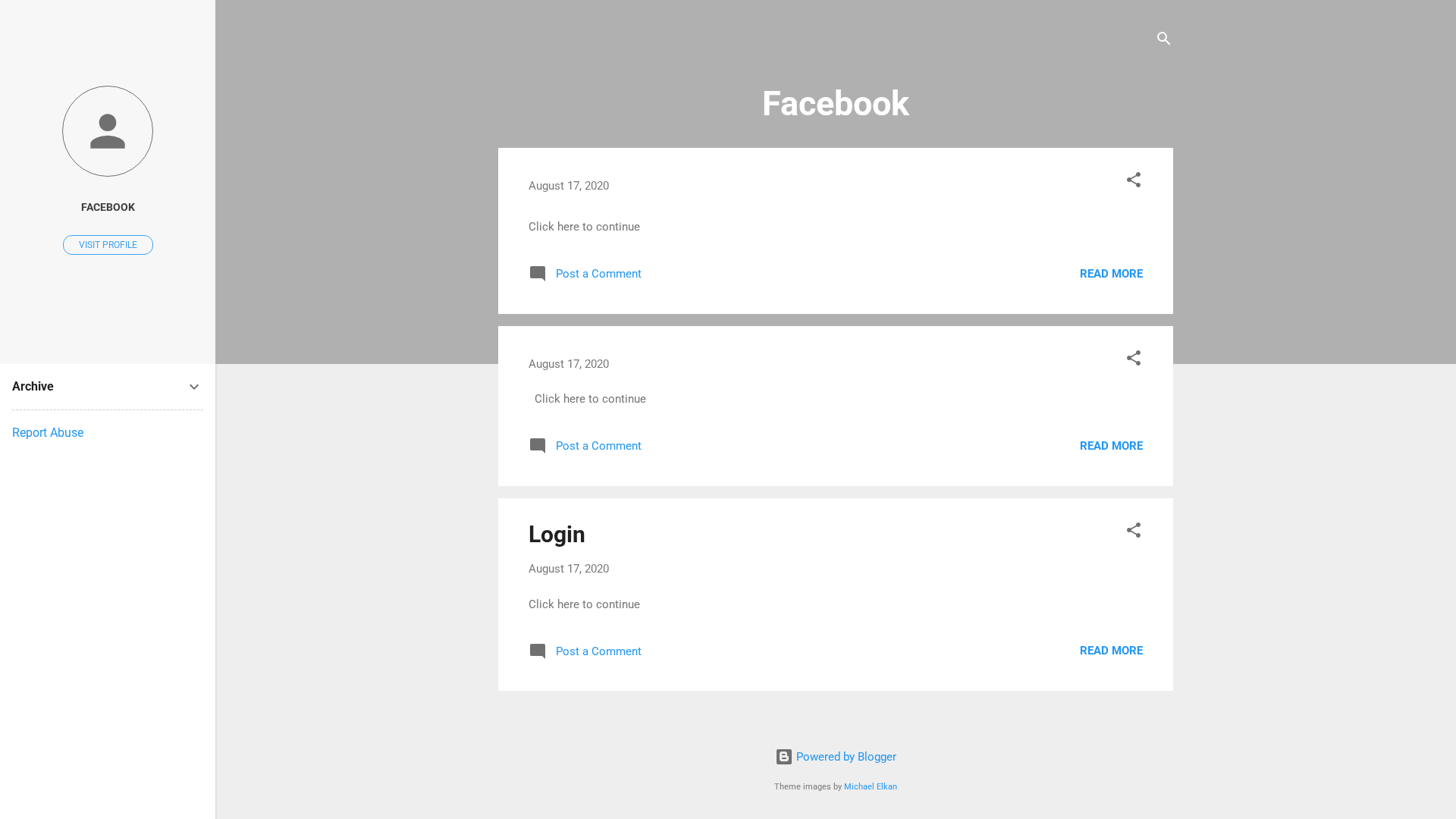 Screenshot of www.facebooklogin21.blogspot.com