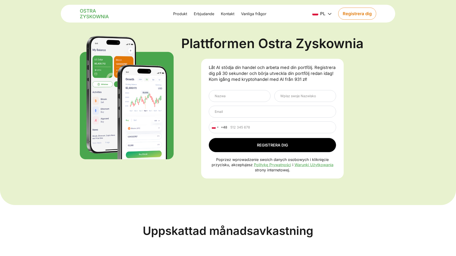Screenshot of ostra-zyskownia.com