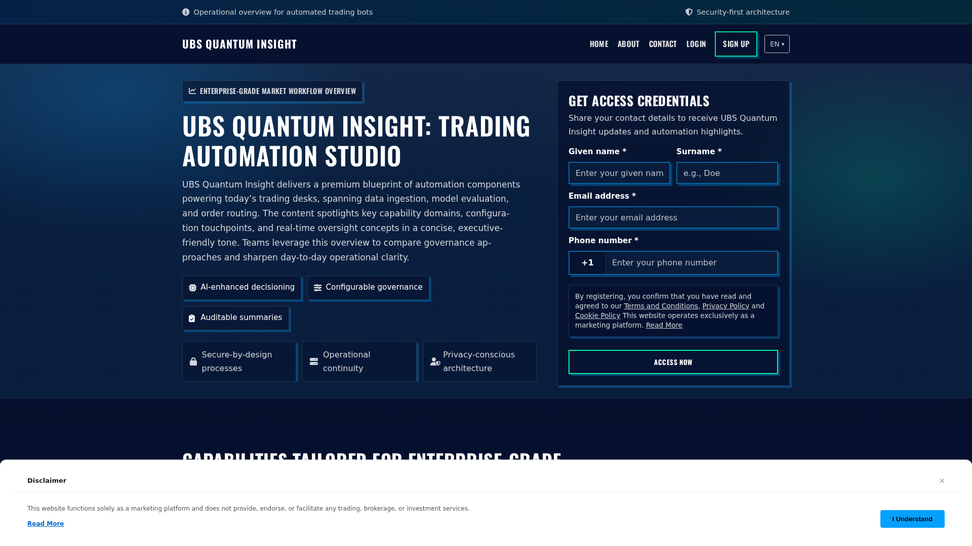 Screenshot of ubsquantuminsight.click