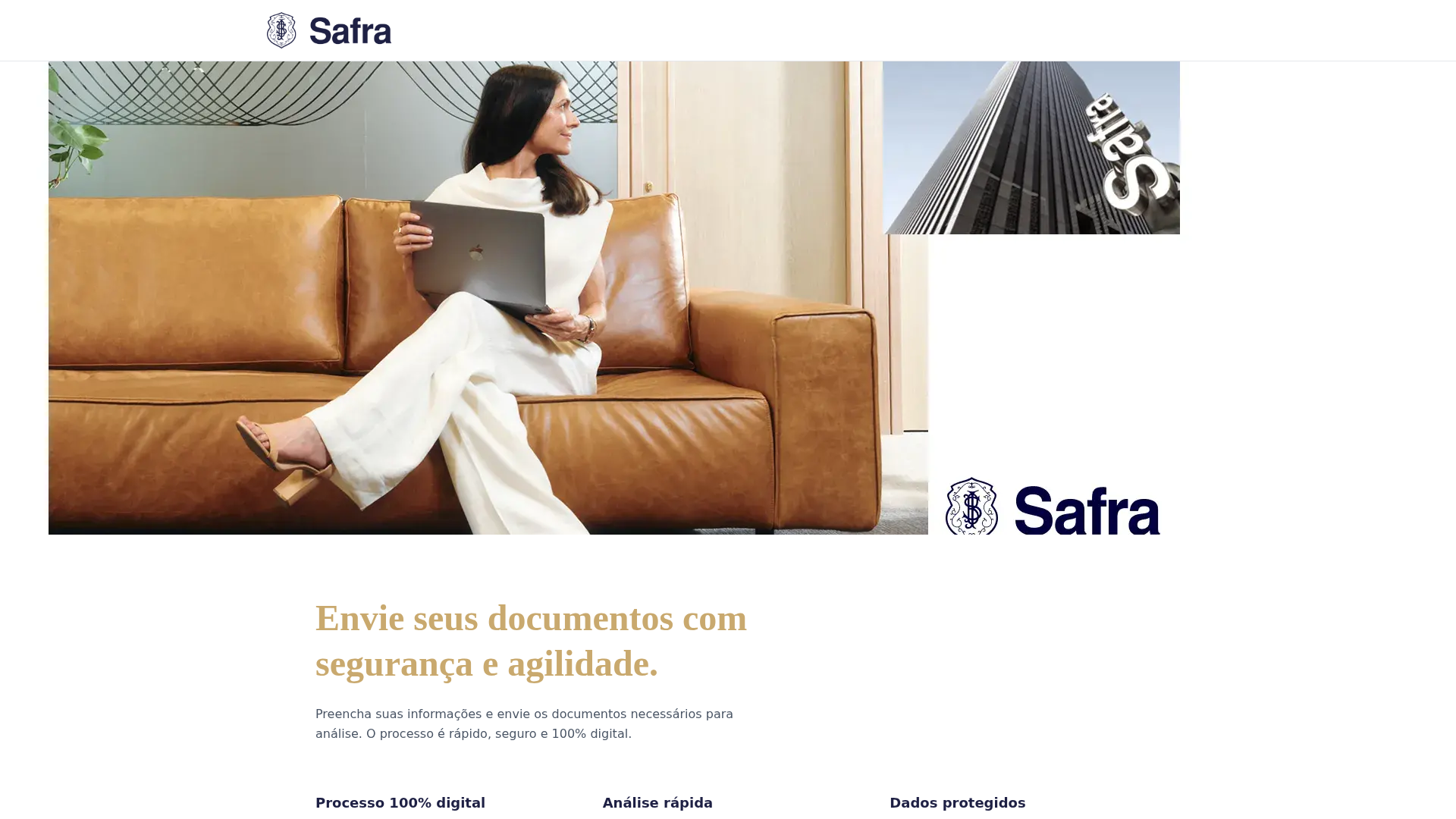 Screenshot of safradocumentos.vercel.app