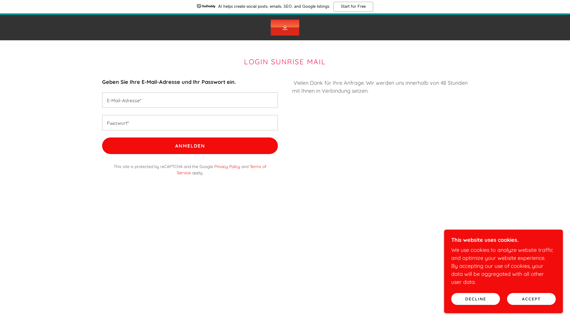 Screenshot of site-uh4bkufsi.godaddysites.com