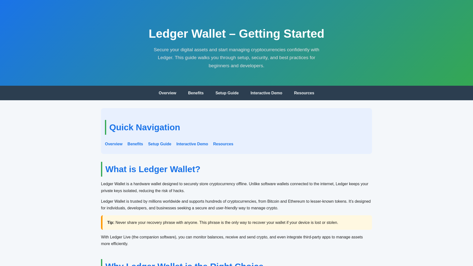 Screenshot of en-ledg-walet.pages.dev