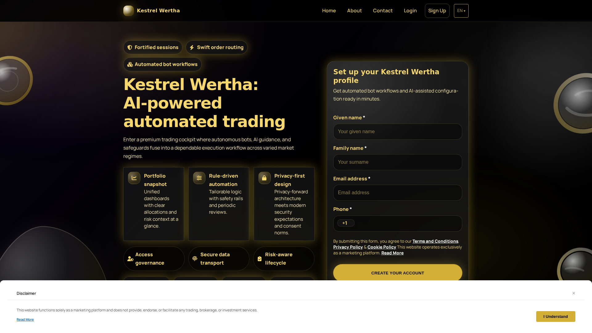 Screenshot of kestrelwertha.click
