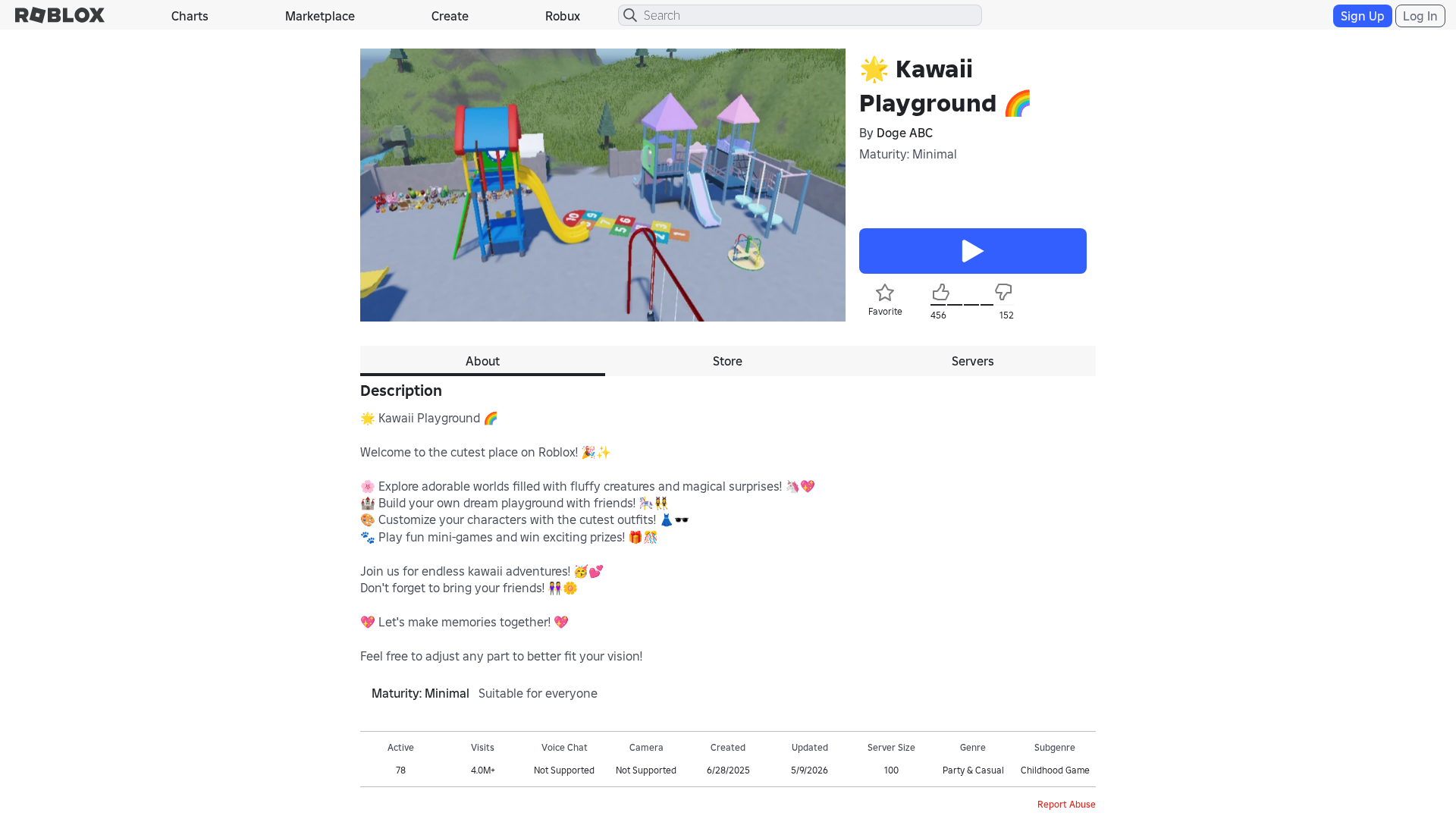 Screenshot of www.roblox.com.et